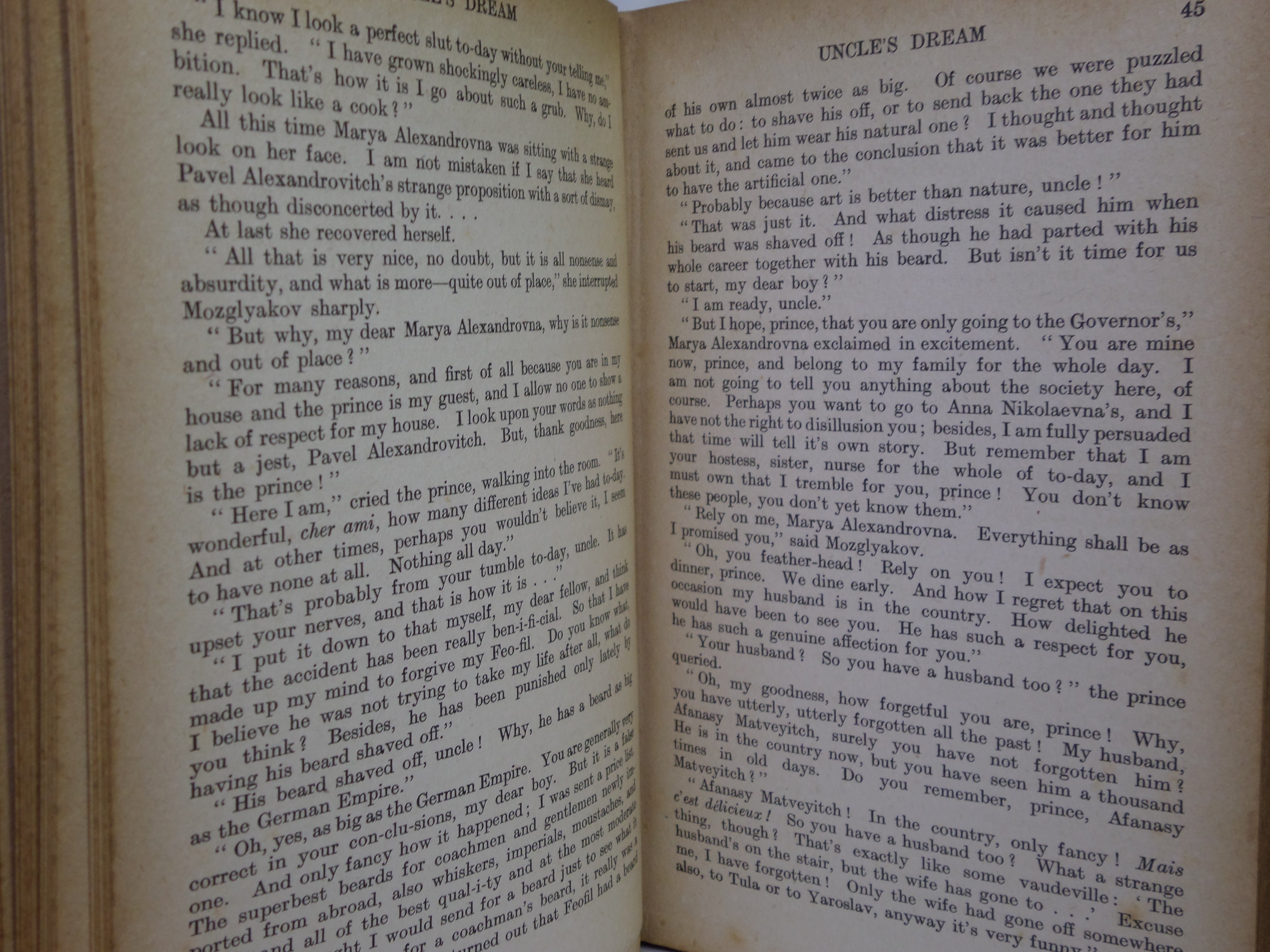 THE NOVELS OF FYODOR DOSTOEVSKY VOLUMES 1-11 TRANS. BY CONSTANCE GARNETT 1915-23