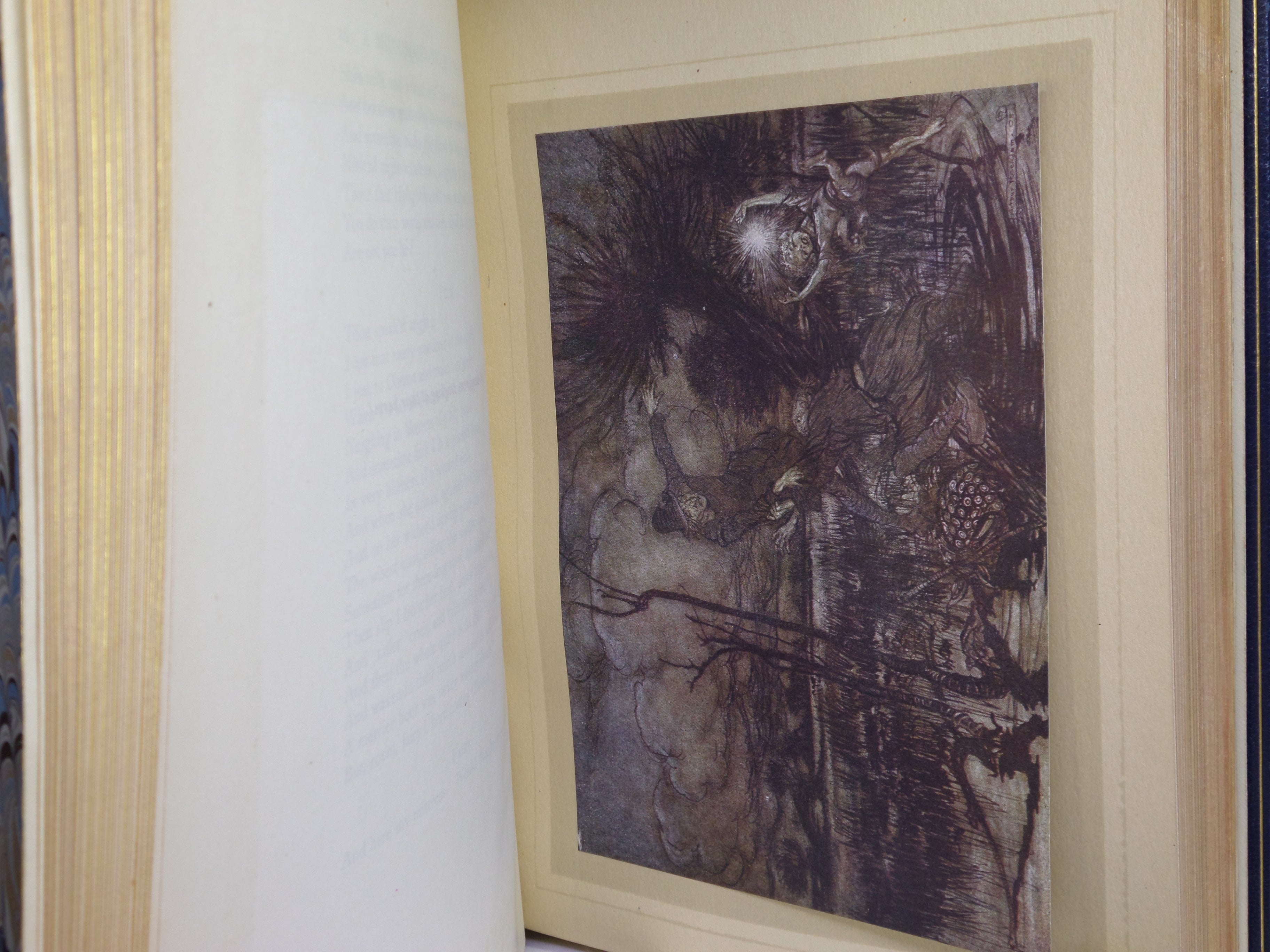 A MIDSUMMER-NIGHT'S DREAM 1908 SHAKESPEARE, BAYNTUN RIVIERE BINDING RACKHAM ILLS