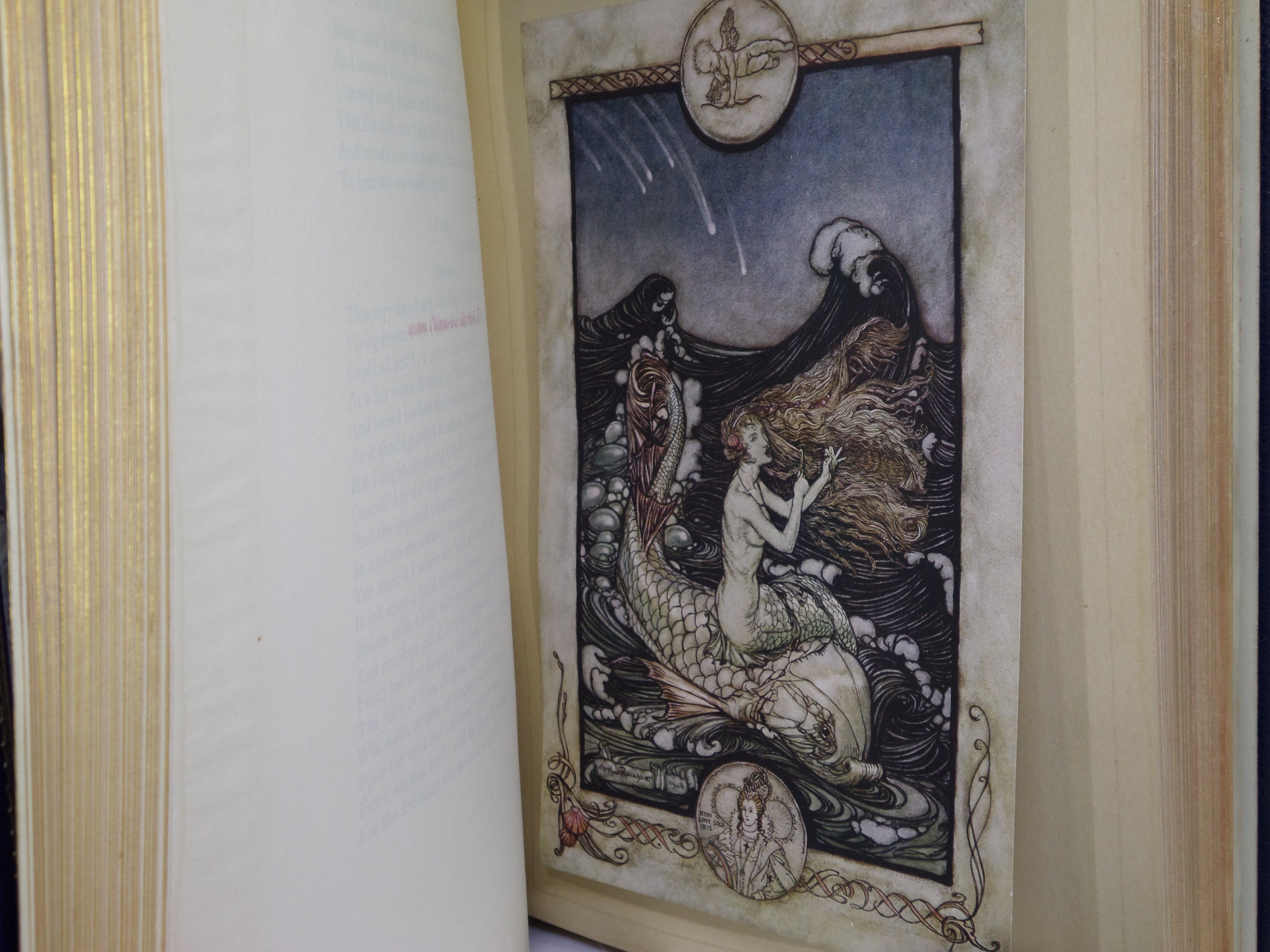 A MIDSUMMER-NIGHT'S DREAM 1908 SHAKESPEARE, BAYNTUN RIVIERE BINDING RACKHAM ILLS