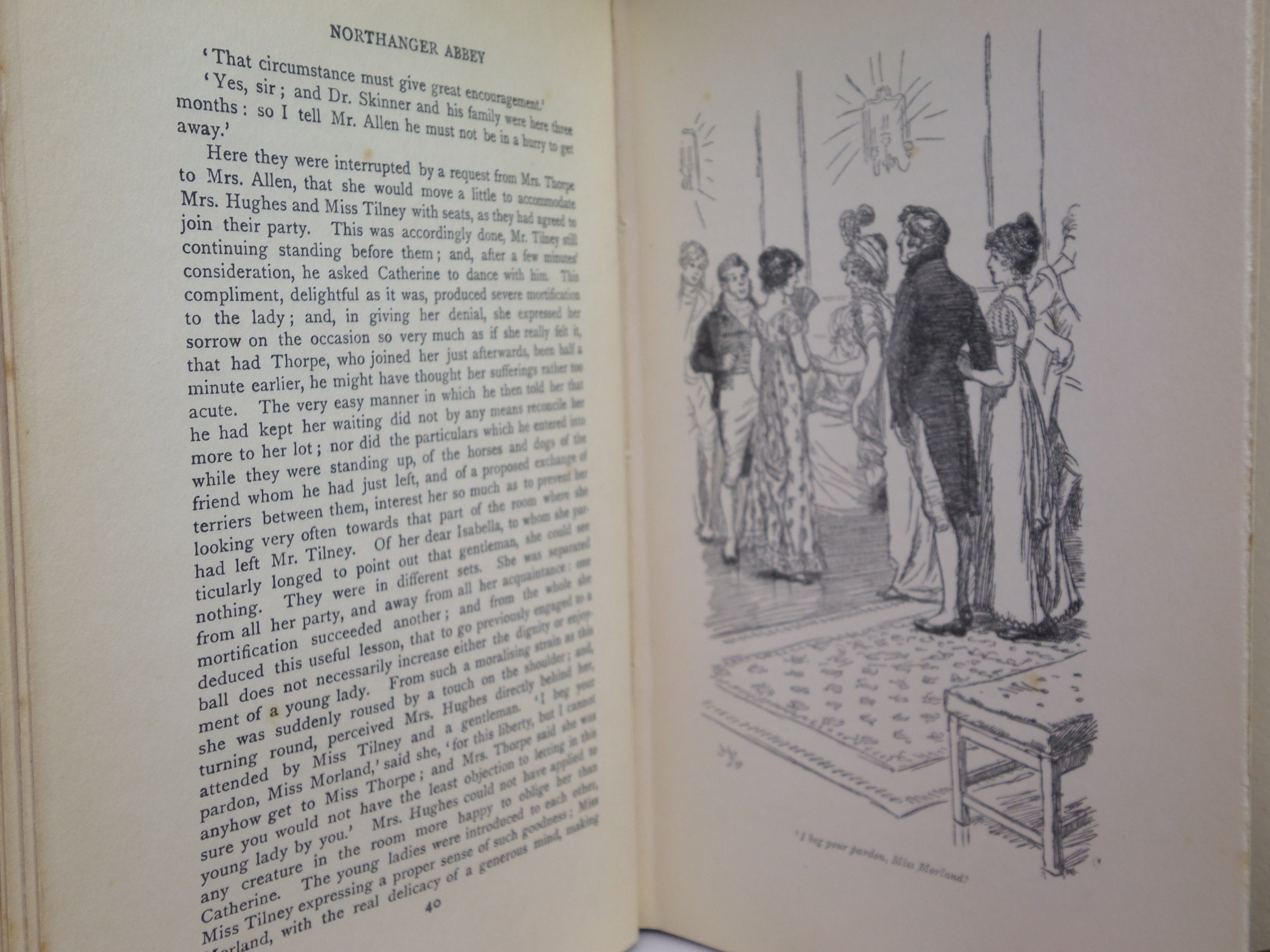 NORTHANGER ABBEY AND PERSUASION BY JANE AUSTEN 1906 HUGH THOMSON ILLUSTRATIONS