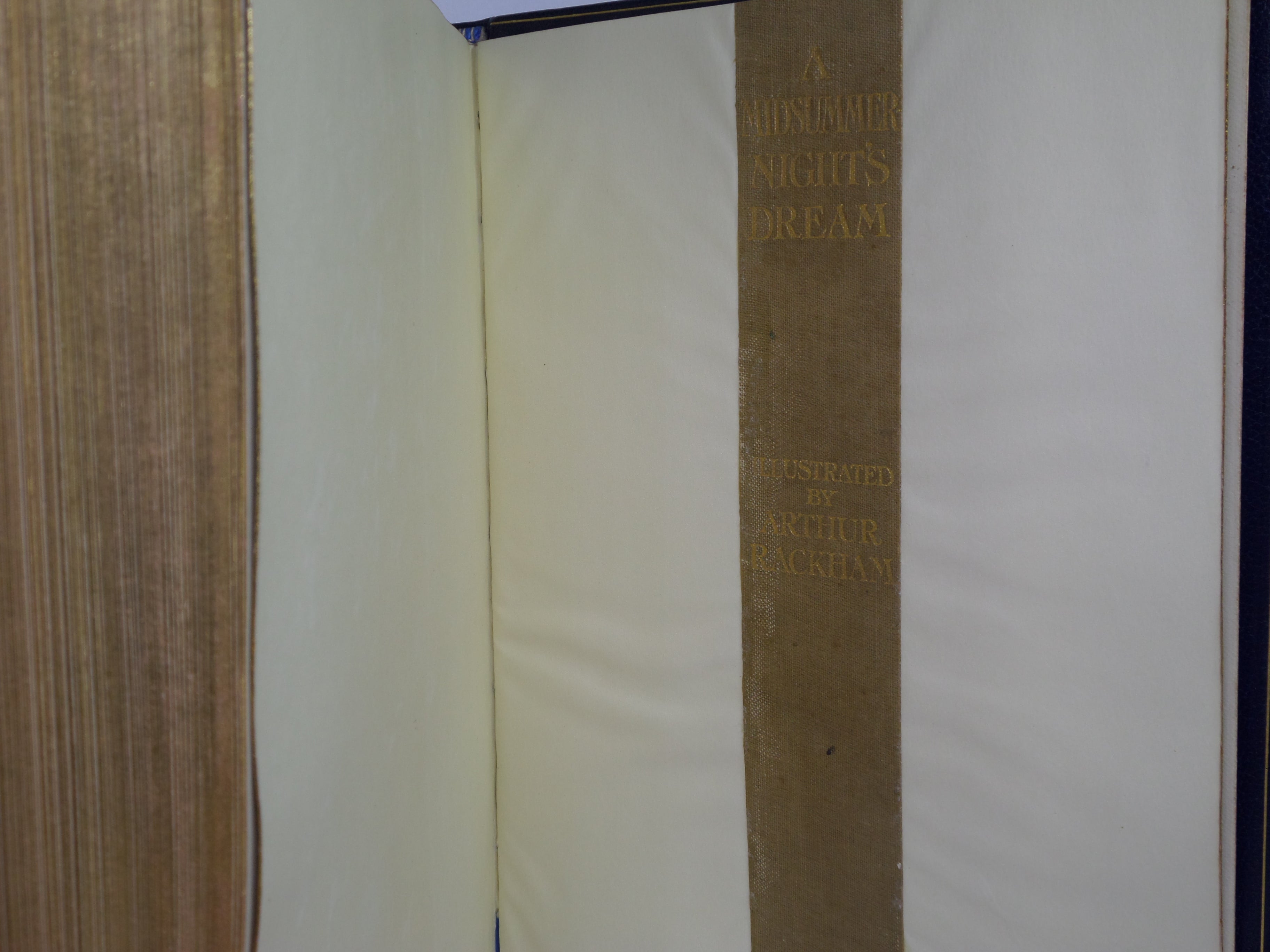 A MIDSUMMER-NIGHT'S DREAM 1908 SHAKESPEARE, BAYNTUN RIVIERE BINDING RACKHAM ILLS