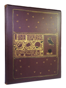 THE RAVEN BY EDGAR ALLAN POE CA.1885 ILLUSTRATED BY W. L. TAYLOR