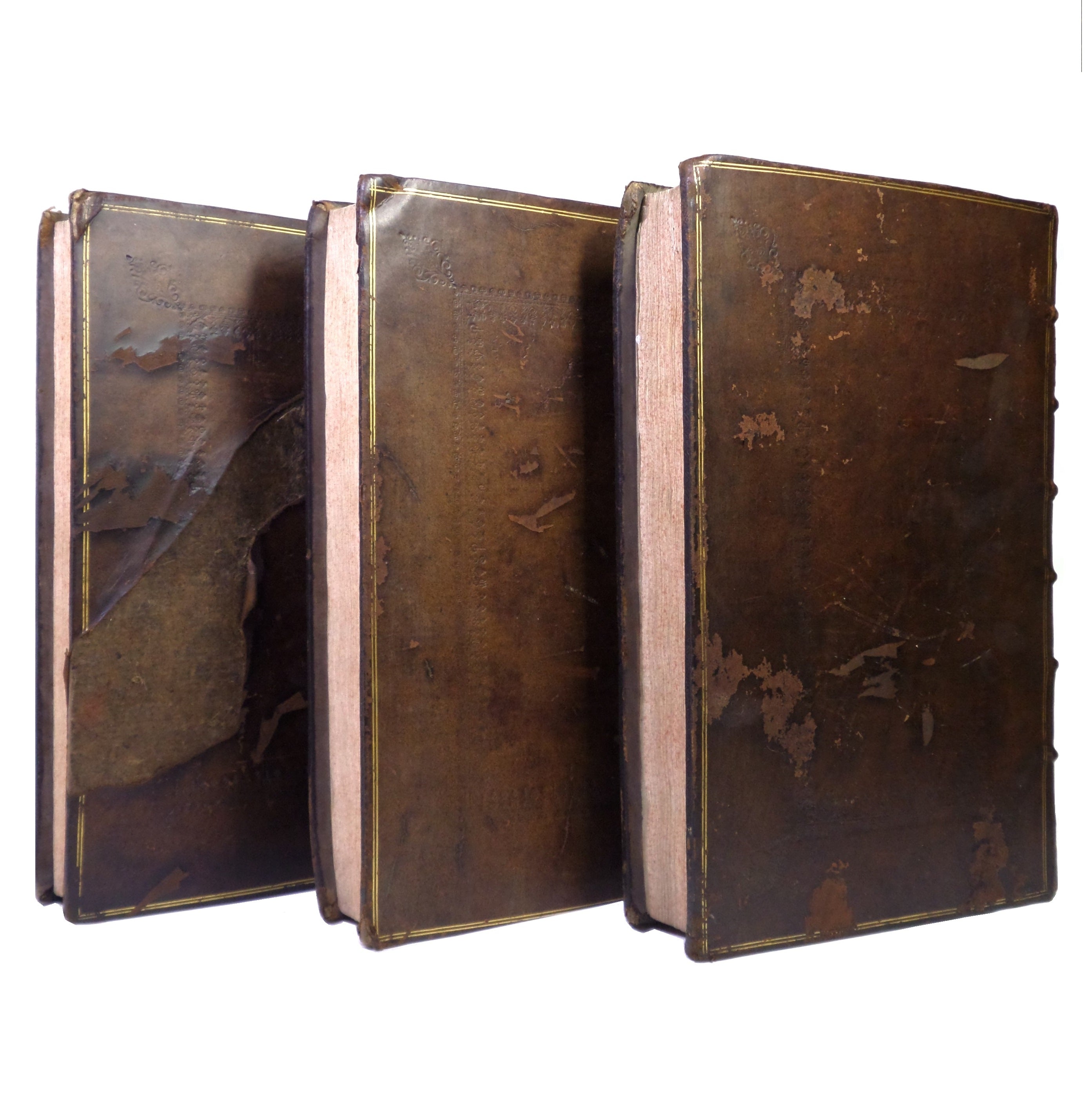 THE WORKS OF JOHN LOCKE 1722 SECOND EDITION IN THREE VOLUMES