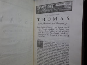 THE WORKS OF JOHN LOCKE 1722 SECOND EDITION IN THREE VOLUMES