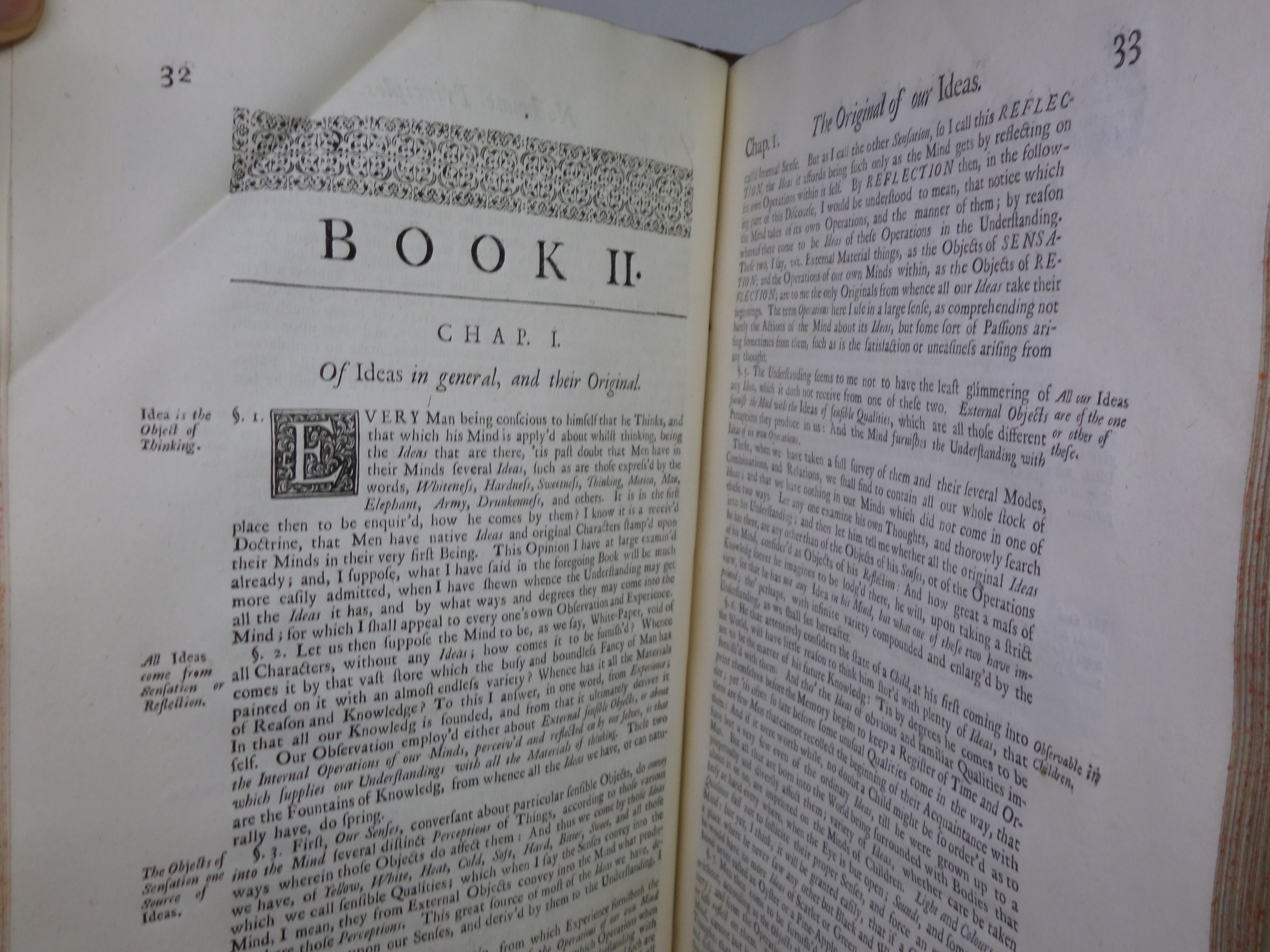 THE WORKS OF JOHN LOCKE 1722 SECOND EDITION IN THREE VOLUMES