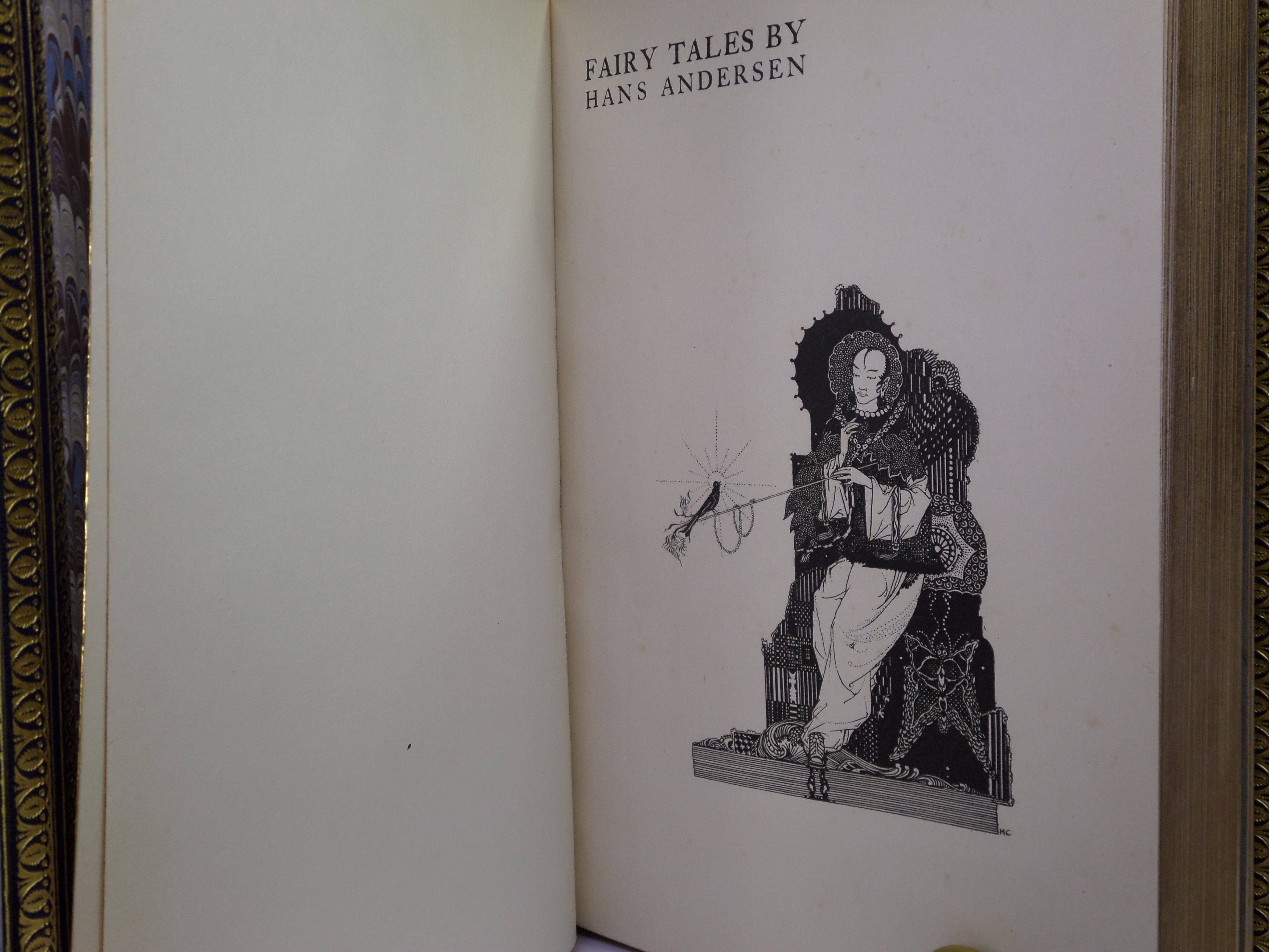 FAIRY TALES BY HANS CHRISTIAN ANDERSEN 1916 FINE BINDING, HARRY CLARKE ILLS.