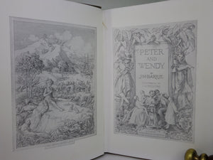 PETER AND WENDY BY J.M. BARRIE ILLUSTRATED BY F.D. BEDFORD 1911 FIRST EDITION