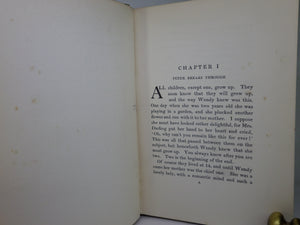 PETER AND WENDY BY J.M. BARRIE ILLUSTRATED BY F.D. BEDFORD 1911 FIRST EDITION