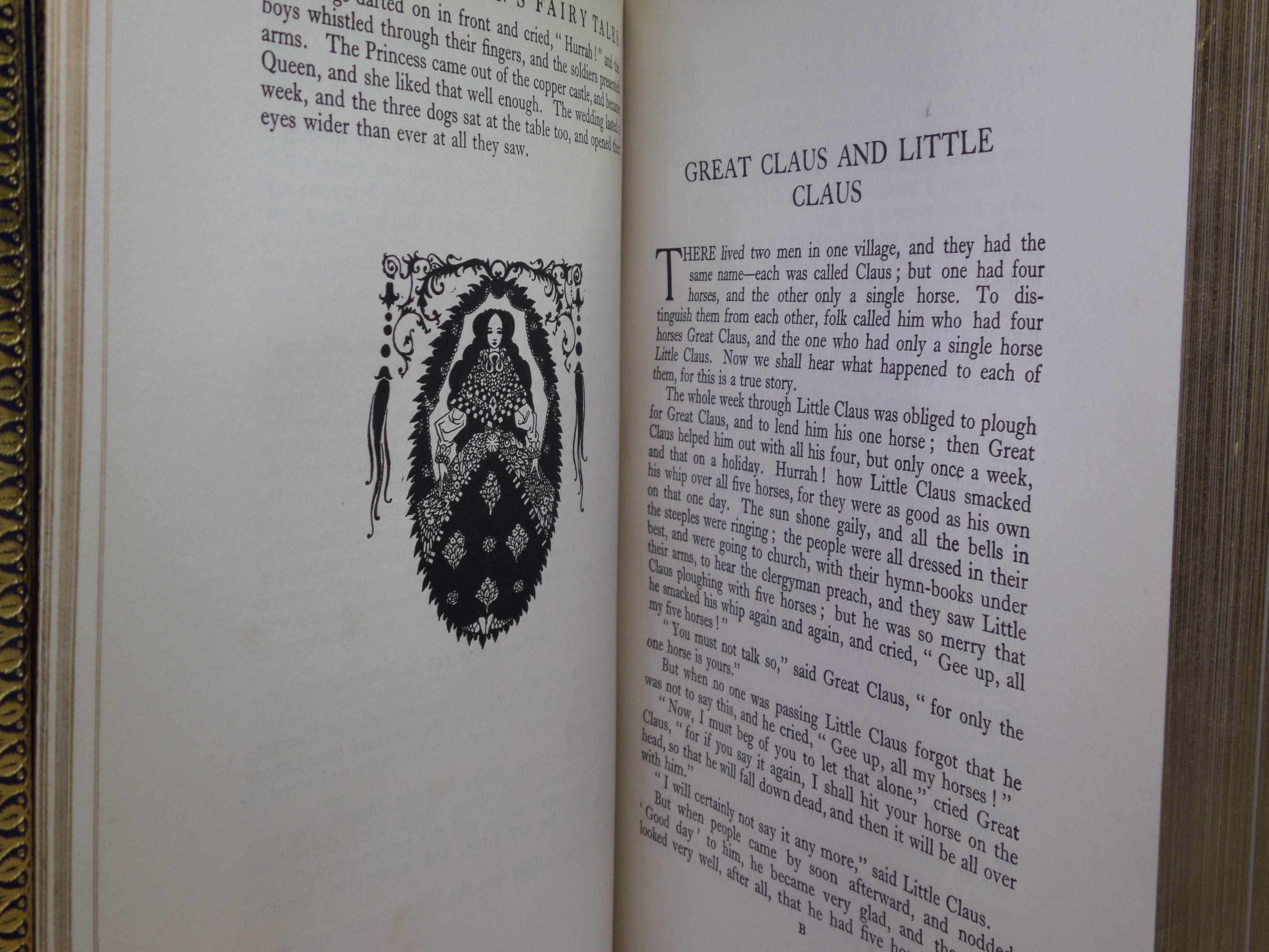 FAIRY TALES BY HANS CHRISTIAN ANDERSEN 1916 FINE BINDING, HARRY CLARKE ILLS.