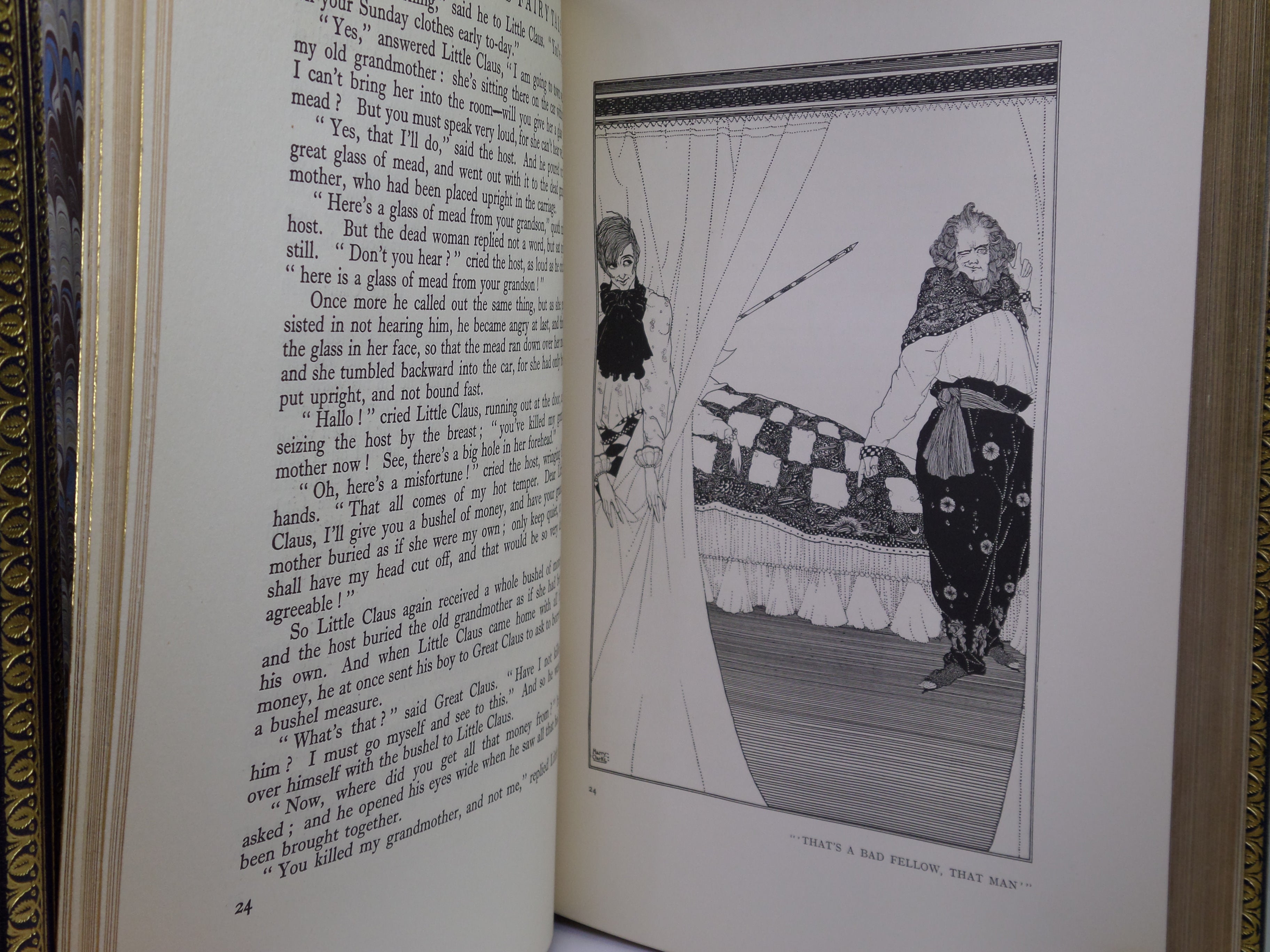 FAIRY TALES BY HANS CHRISTIAN ANDERSEN 1916 FINE BINDING, HARRY CLARKE ILLS.