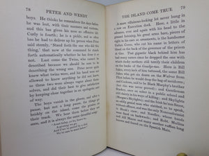 PETER AND WENDY BY J.M. BARRIE ILLUSTRATED BY F.D. BEDFORD 1911 FIRST EDITION