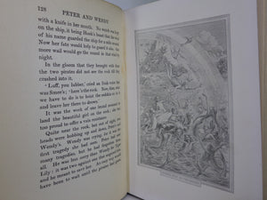 PETER AND WENDY BY J.M. BARRIE ILLUSTRATED BY F.D. BEDFORD 1911 FIRST EDITION