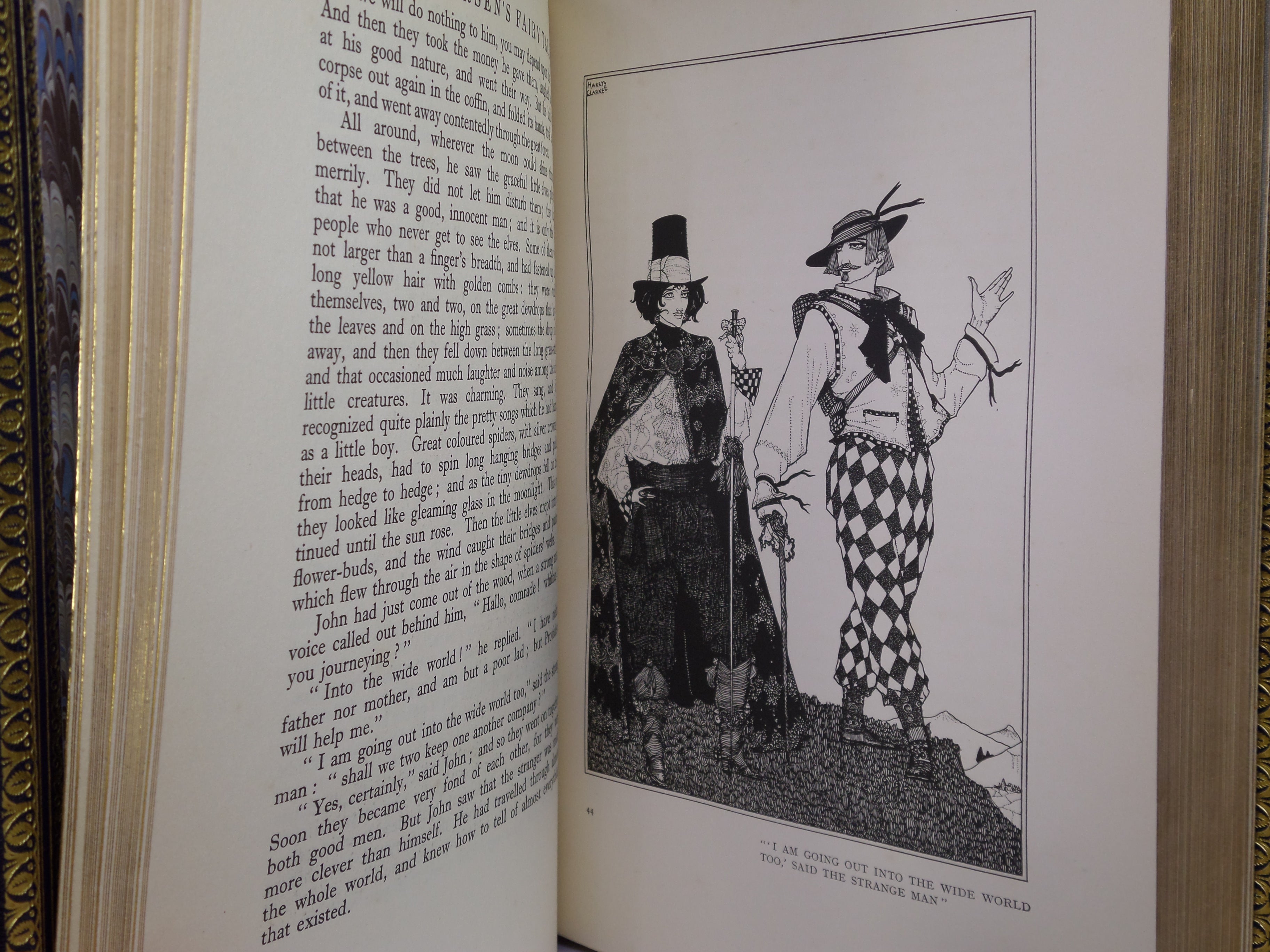 FAIRY TALES BY HANS CHRISTIAN ANDERSEN 1916 FINE BINDING, HARRY CLARKE ILLS.