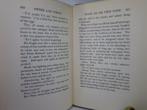 PETER AND WENDY BY J.M. BARRIE ILLUSTRATED BY F.D. BEDFORD 1911 FIRST EDITION