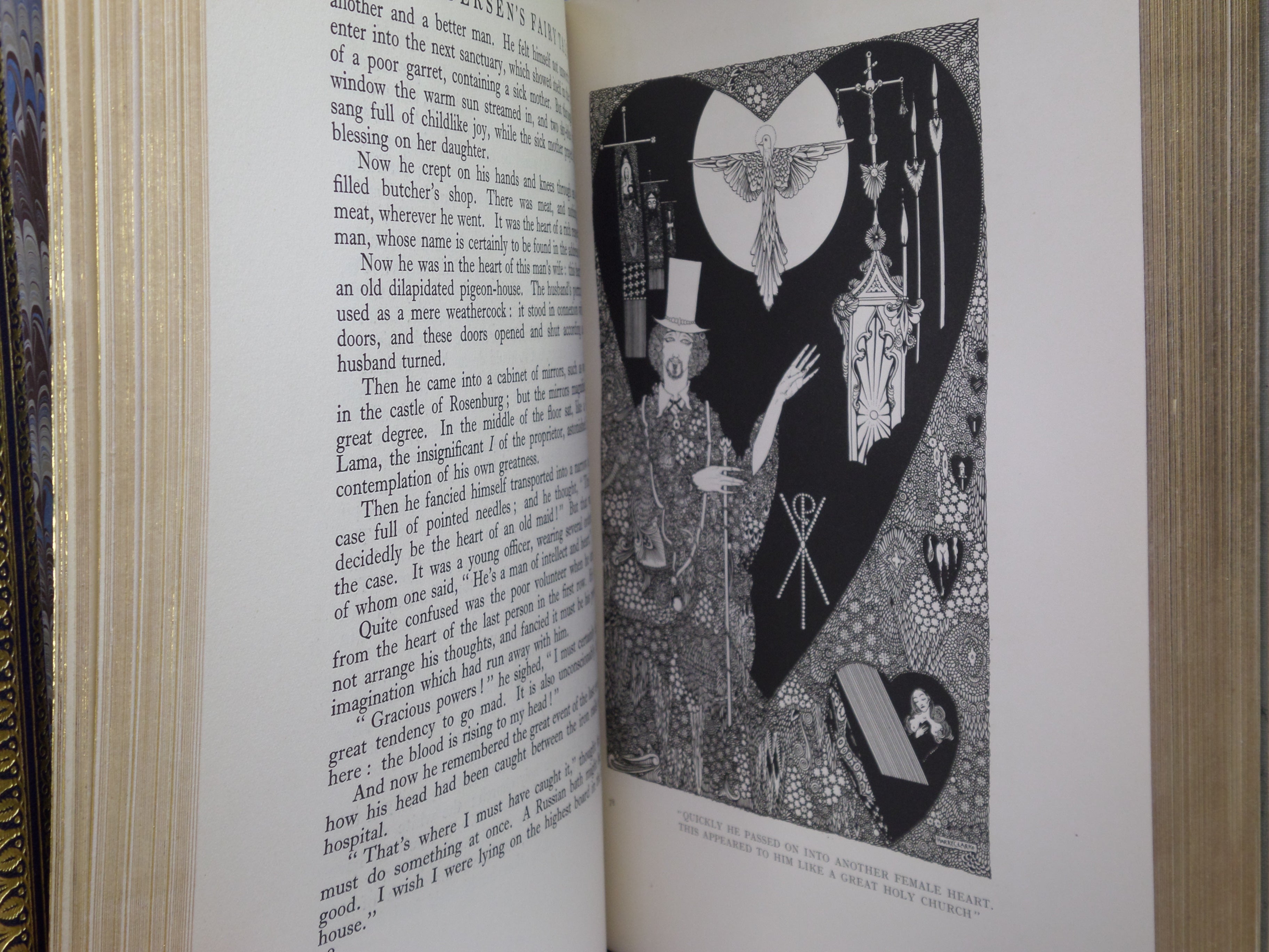 FAIRY TALES BY HANS CHRISTIAN ANDERSEN 1916 FINE BINDING, HARRY CLARKE ILLS.