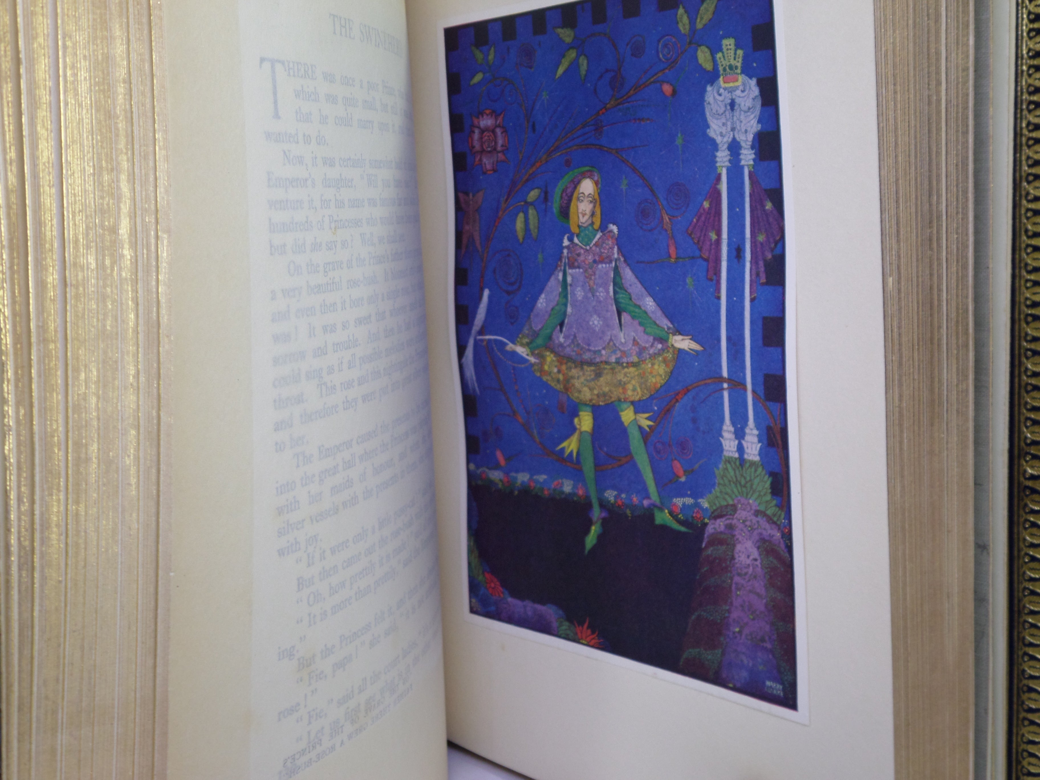 FAIRY TALES BY HANS CHRISTIAN ANDERSEN 1916 FINE BINDING, HARRY CLARKE ILLS.