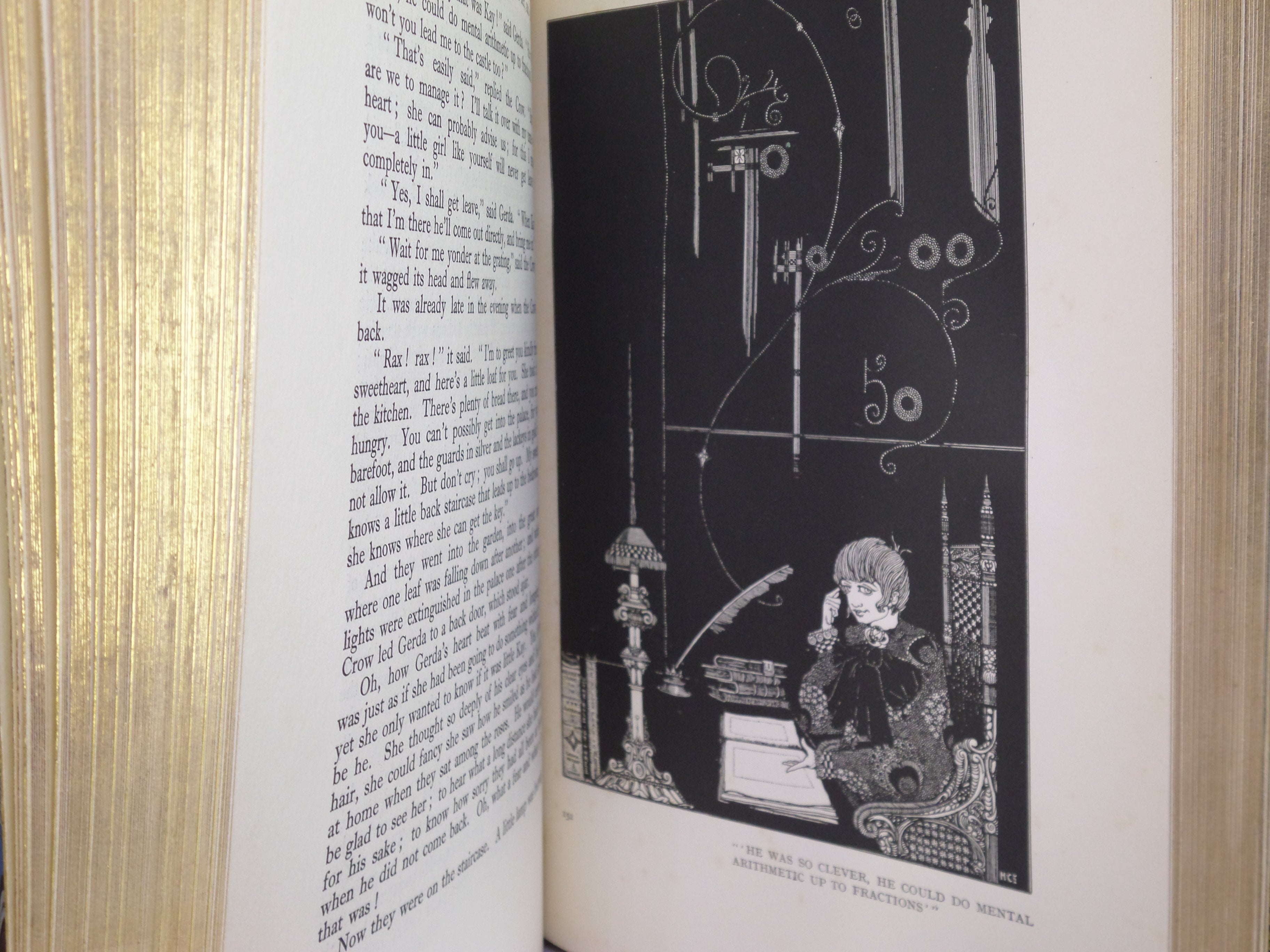 FAIRY TALES BY HANS CHRISTIAN ANDERSEN 1916 FINE BINDING, HARRY CLARKE ILLS.