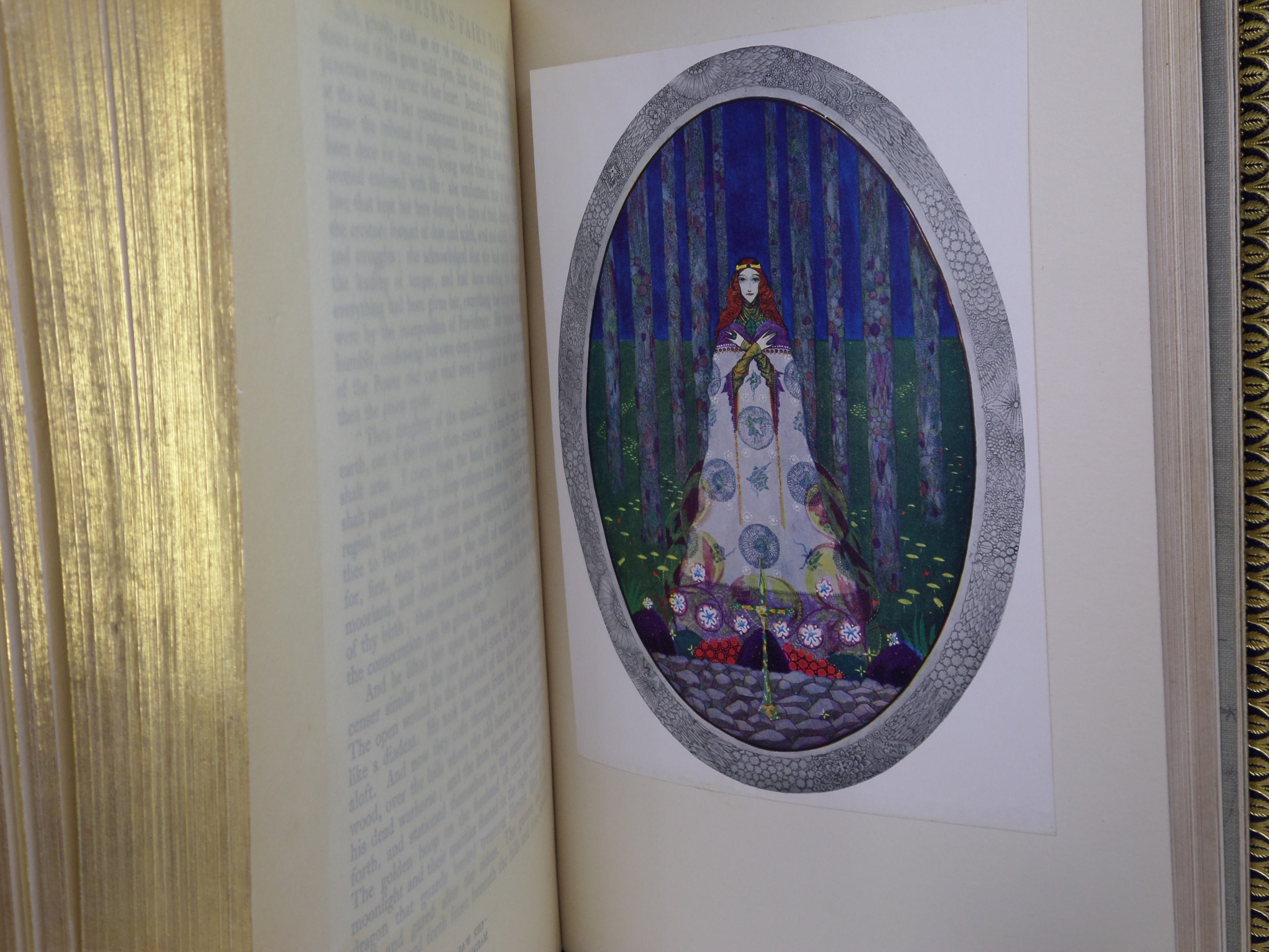 FAIRY TALES BY HANS CHRISTIAN ANDERSEN 1916 FINE BINDING, HARRY CLARKE ILLS.