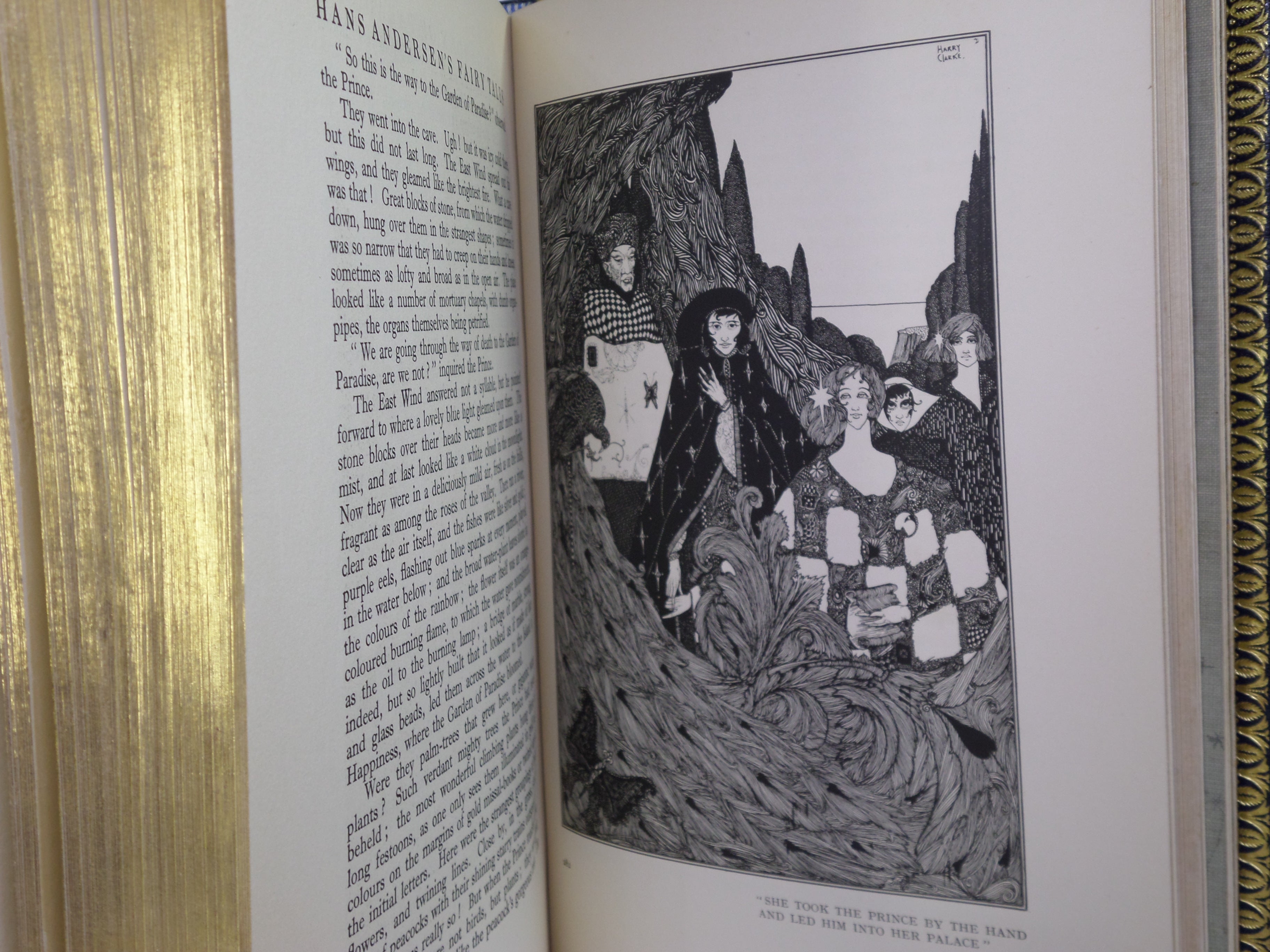 FAIRY TALES BY HANS CHRISTIAN ANDERSEN 1916 FINE BINDING, HARRY CLARKE ILLS.