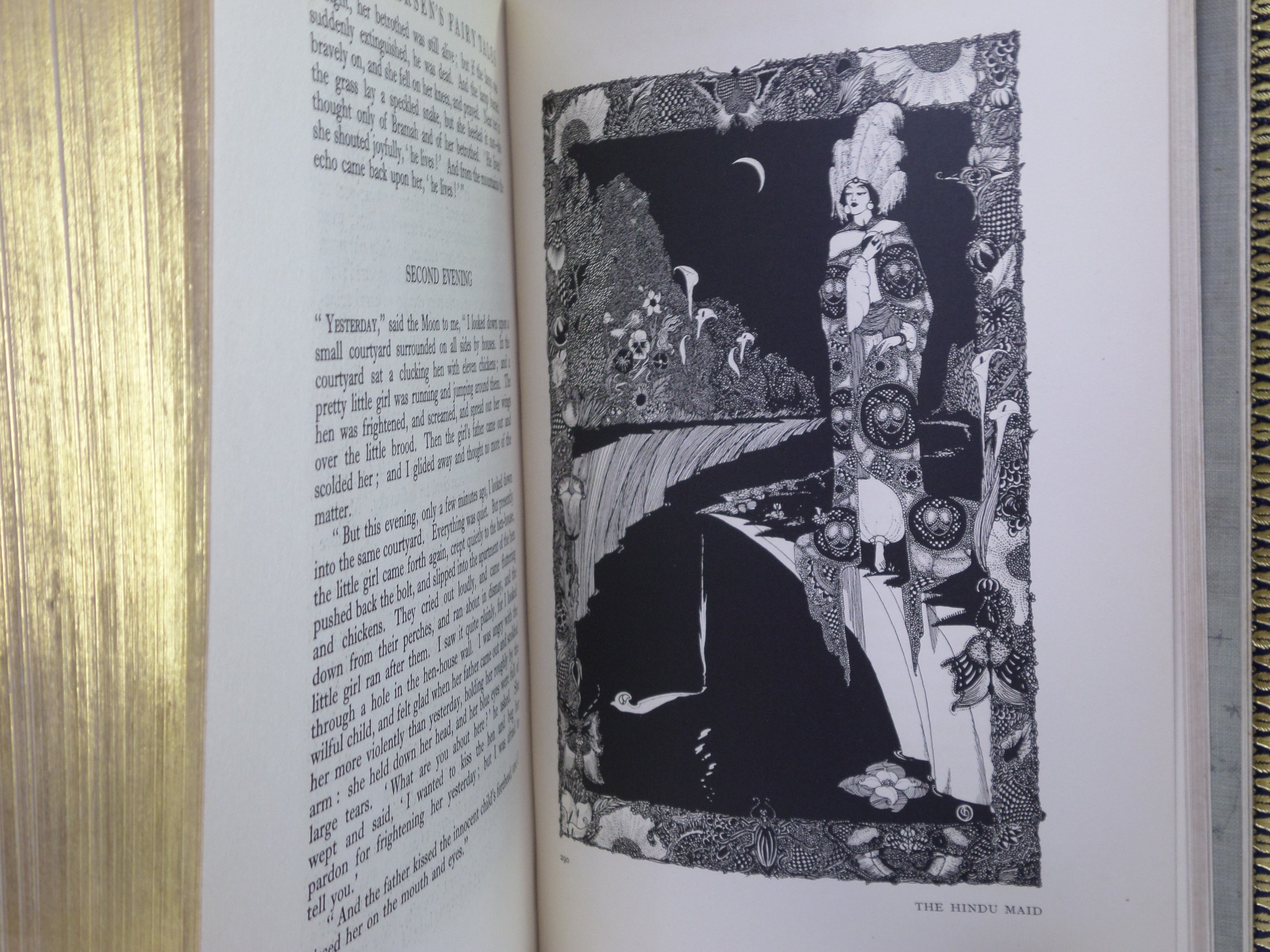 FAIRY TALES BY HANS CHRISTIAN ANDERSEN 1916 FINE BINDING, HARRY CLARKE ILLS.