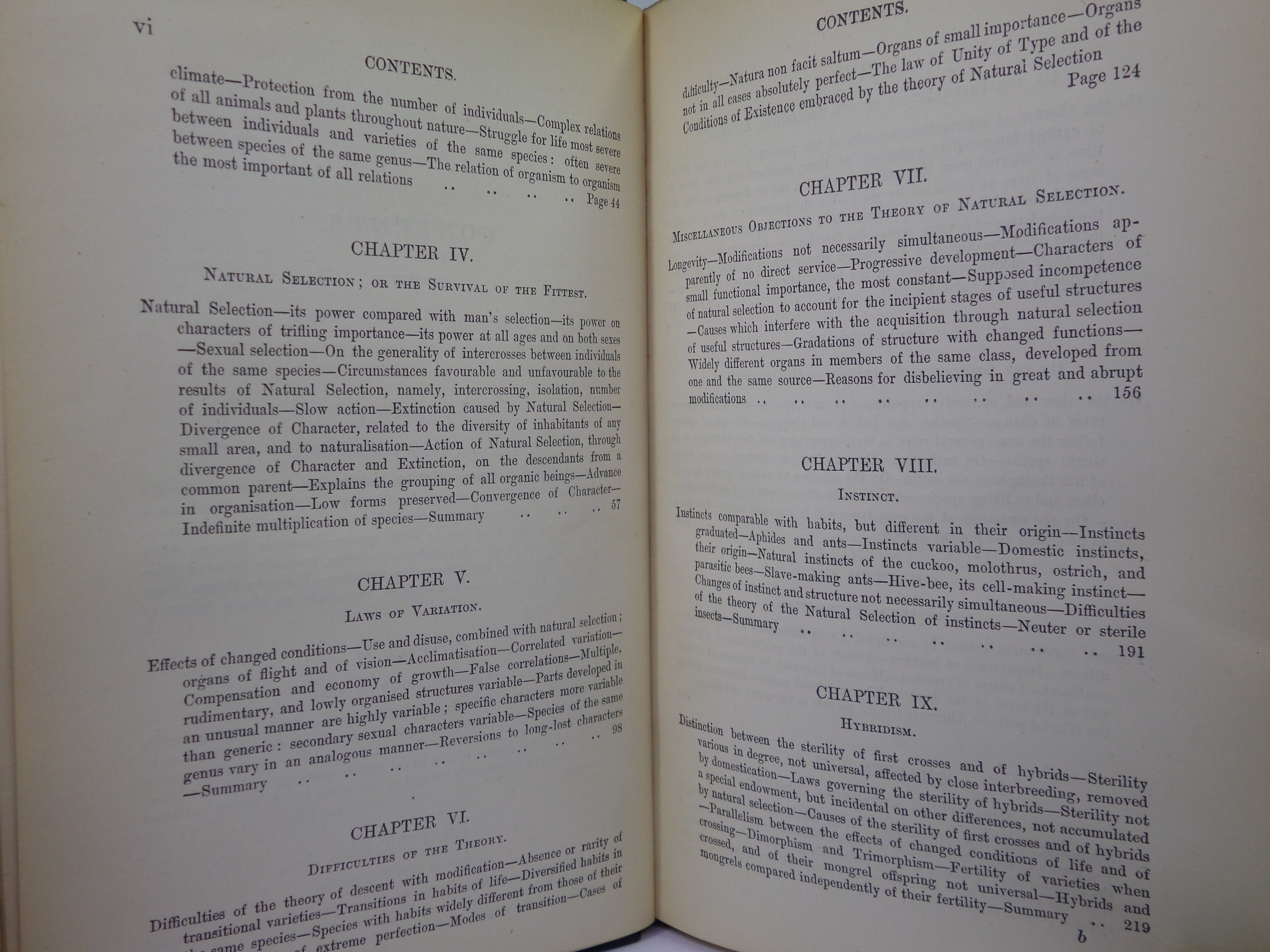 THE ORIGIN OF SPECIES BY MEANS OF NATURAL SELECTION BY CHARLES DARWIN 1899