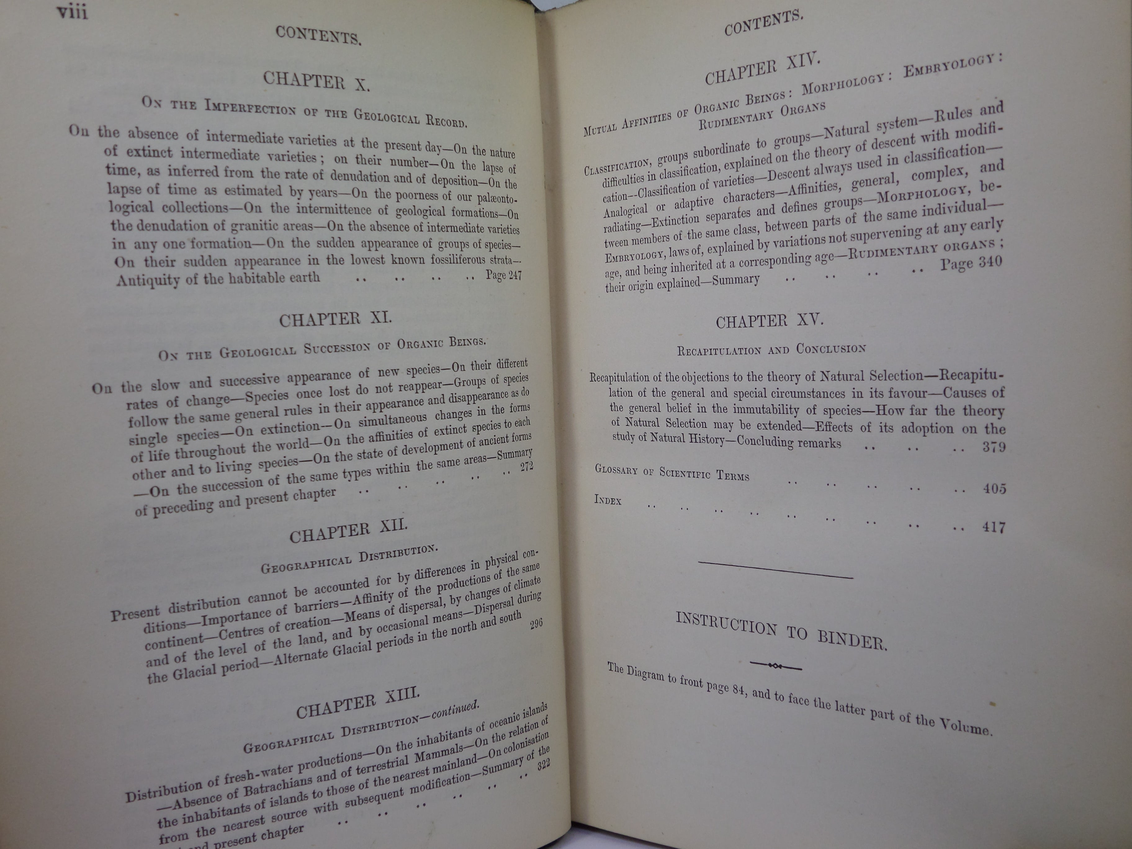 THE ORIGIN OF SPECIES BY MEANS OF NATURAL SELECTION BY CHARLES DARWIN 1899