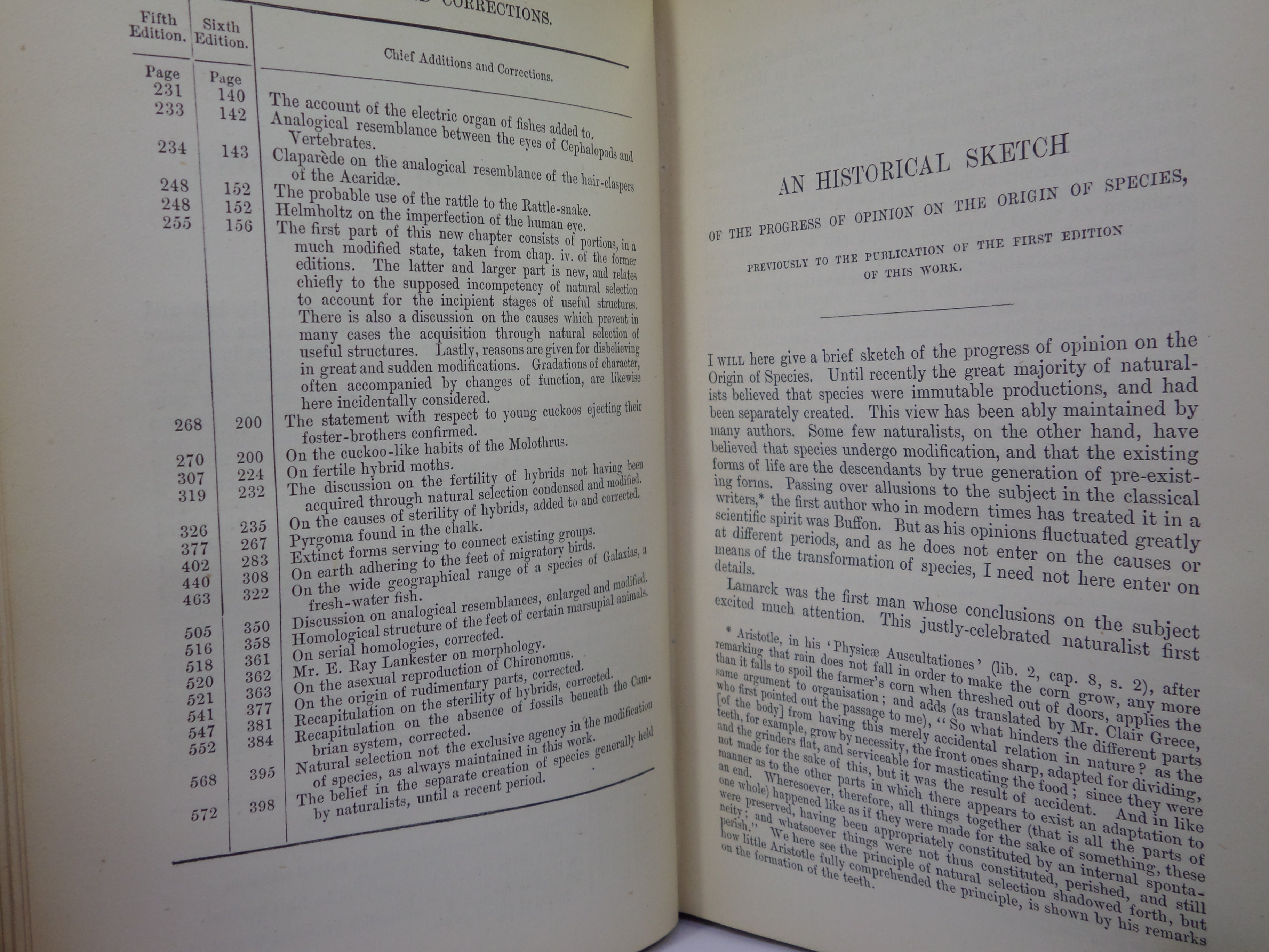 THE ORIGIN OF SPECIES BY MEANS OF NATURAL SELECTION BY CHARLES DARWIN 1899