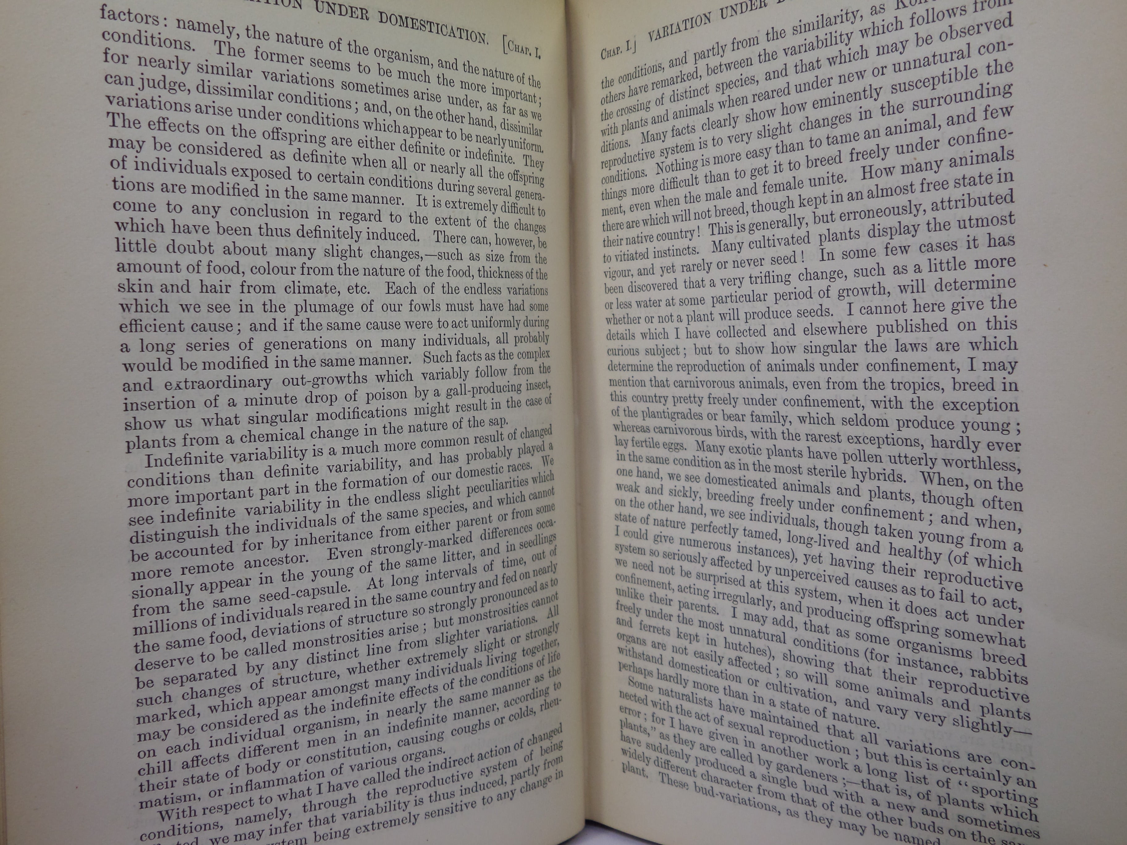 THE ORIGIN OF SPECIES BY MEANS OF NATURAL SELECTION BY CHARLES DARWIN 1899