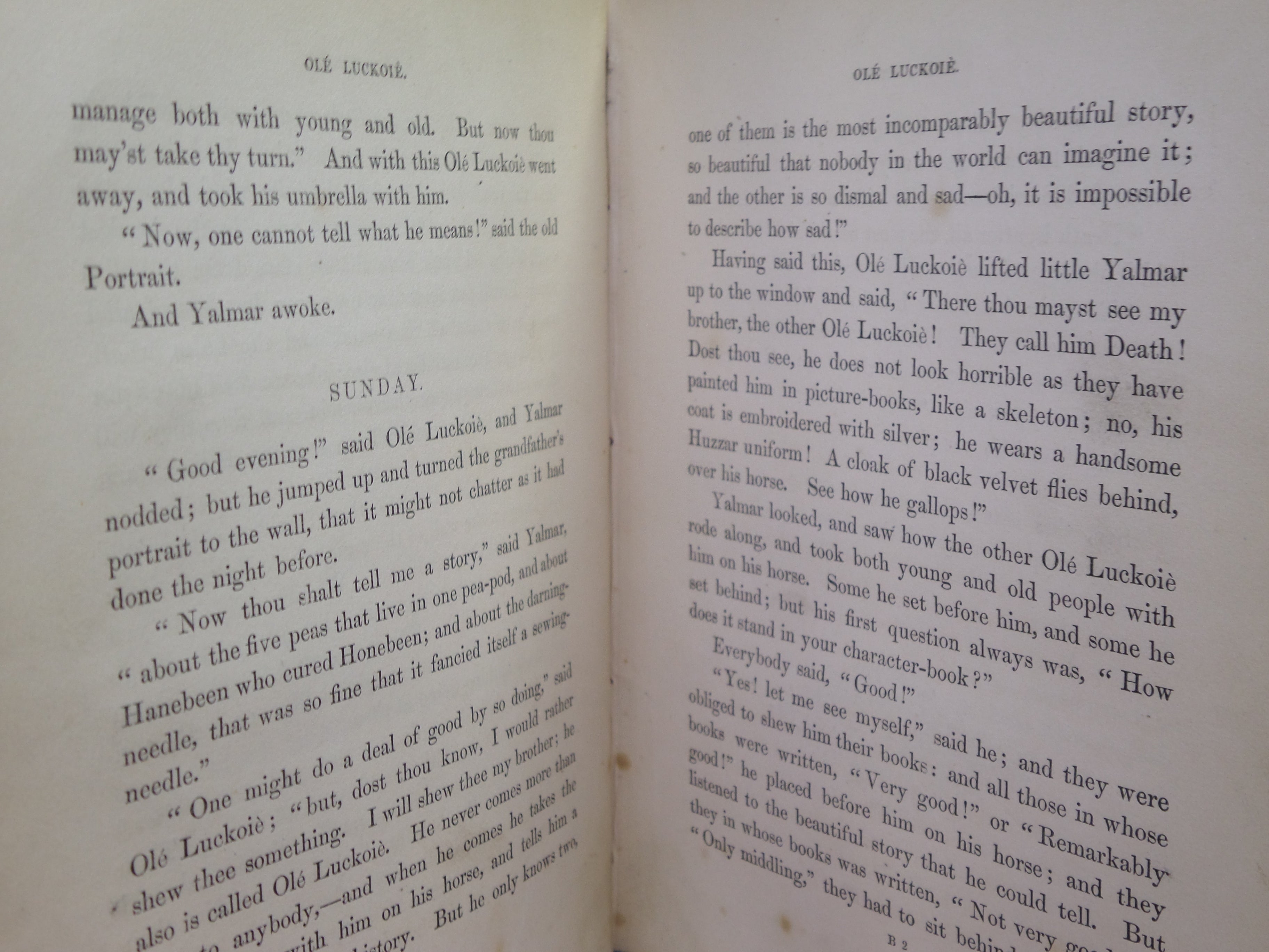 WONDERFUL STORIES FOR CHILDREN BY HANS CHRISTIAN ANDERSEN 1846 FIRST EDITION