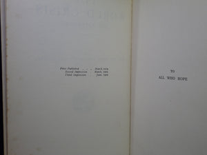 THE WORLD CRISIS: THE AFTERMATH BY WINSTON S. CHURCHILL 1929 LEATHER BINDING