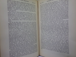 THE ORIGIN OF SPECIES BY MEANS OF NATURAL SELECTION BY CHARLES DARWIN 1899