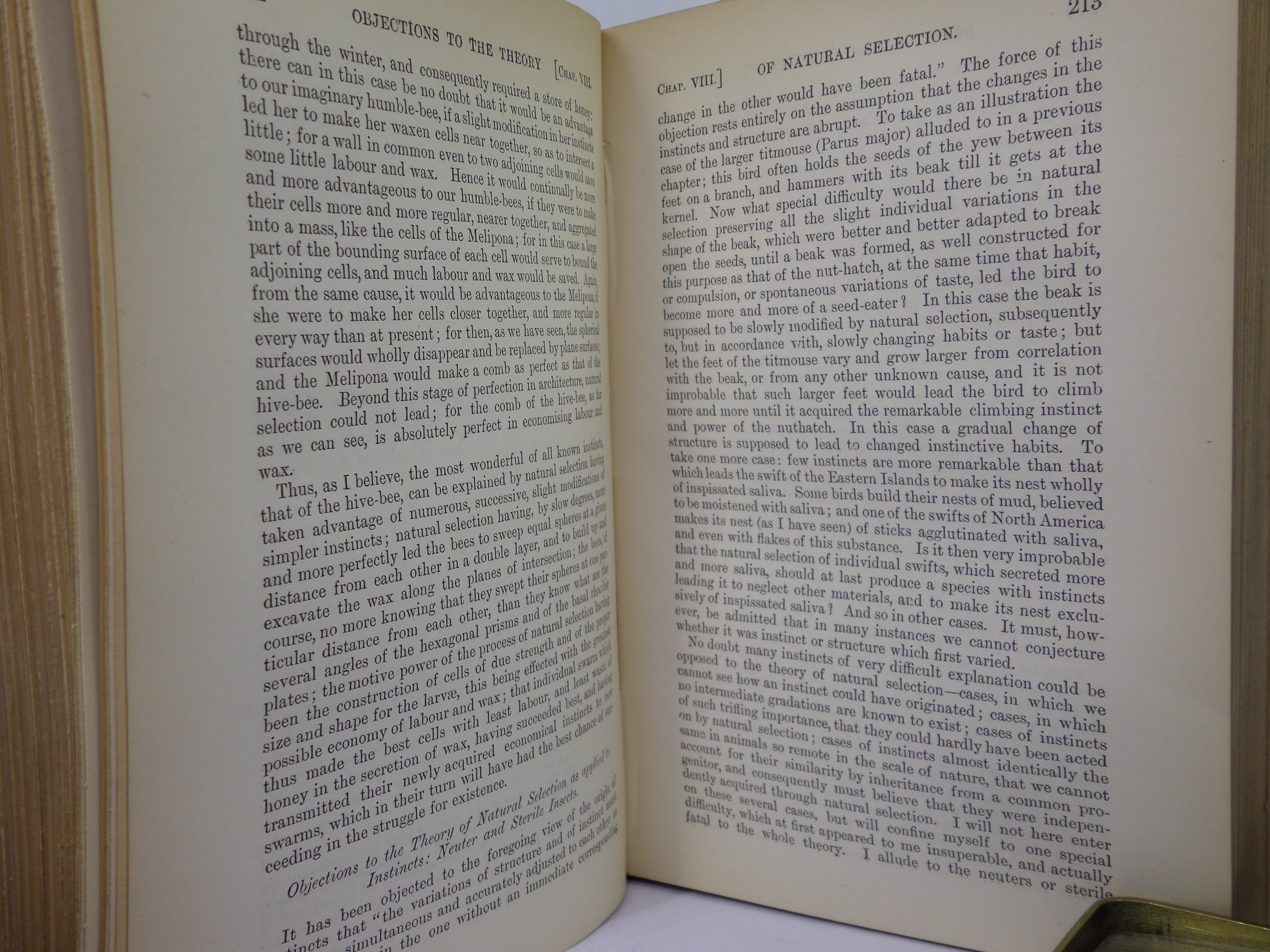 THE ORIGIN OF SPECIES BY MEANS OF NATURAL SELECTION BY CHARLES DARWIN 1899