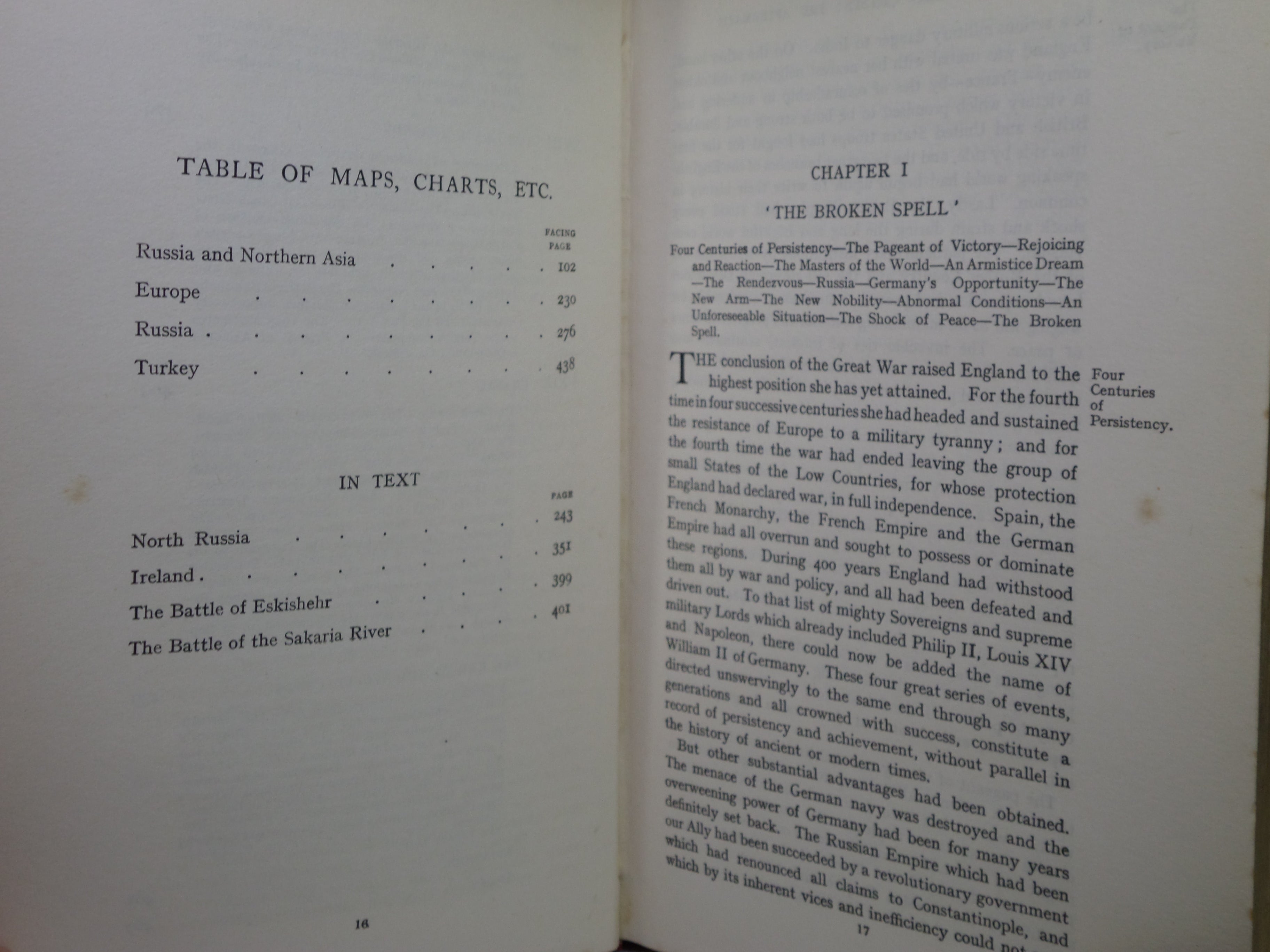 THE WORLD CRISIS: THE AFTERMATH BY WINSTON S. CHURCHILL 1929 LEATHER BINDING