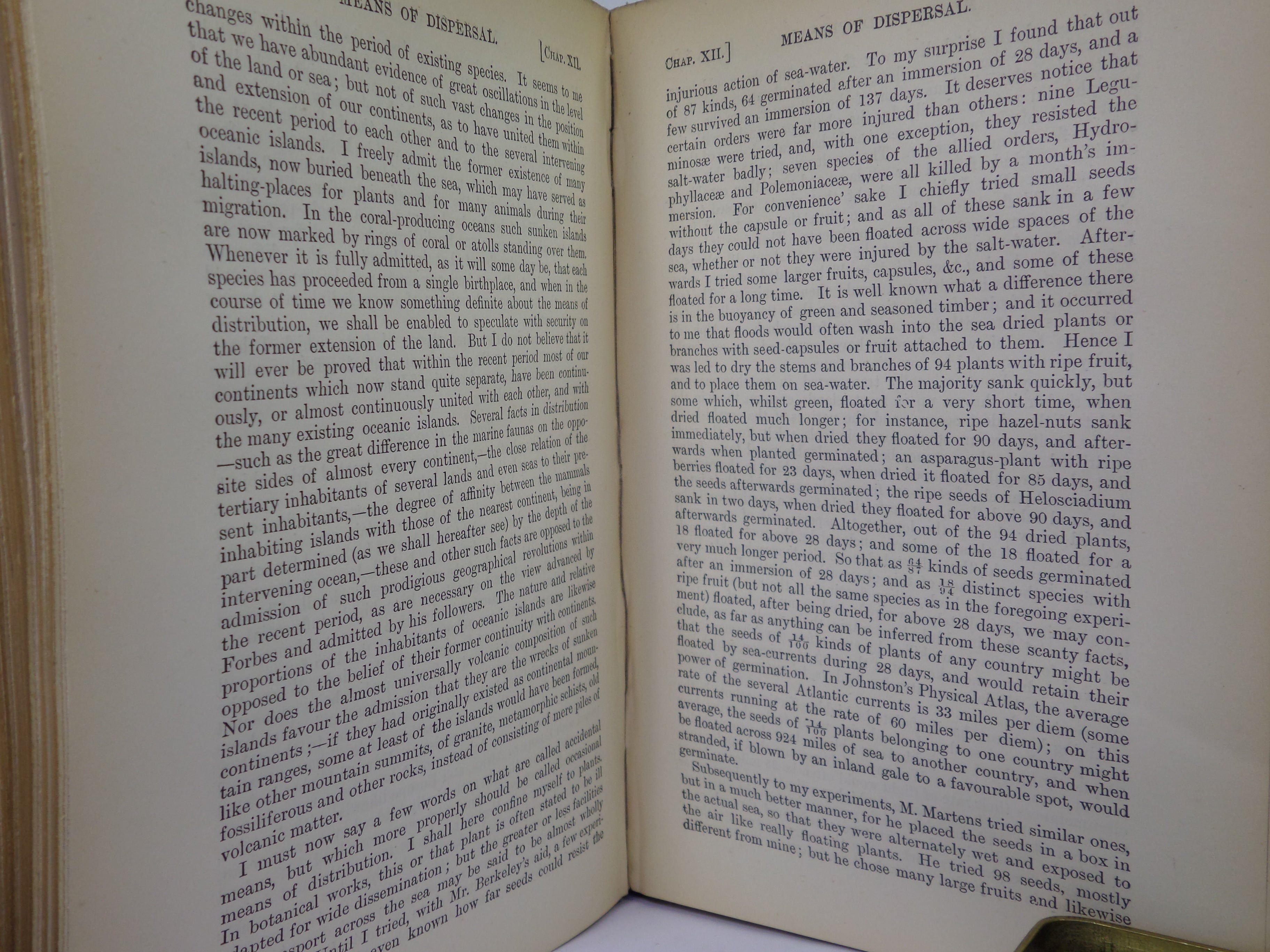 THE ORIGIN OF SPECIES BY MEANS OF NATURAL SELECTION BY CHARLES DARWIN 1899