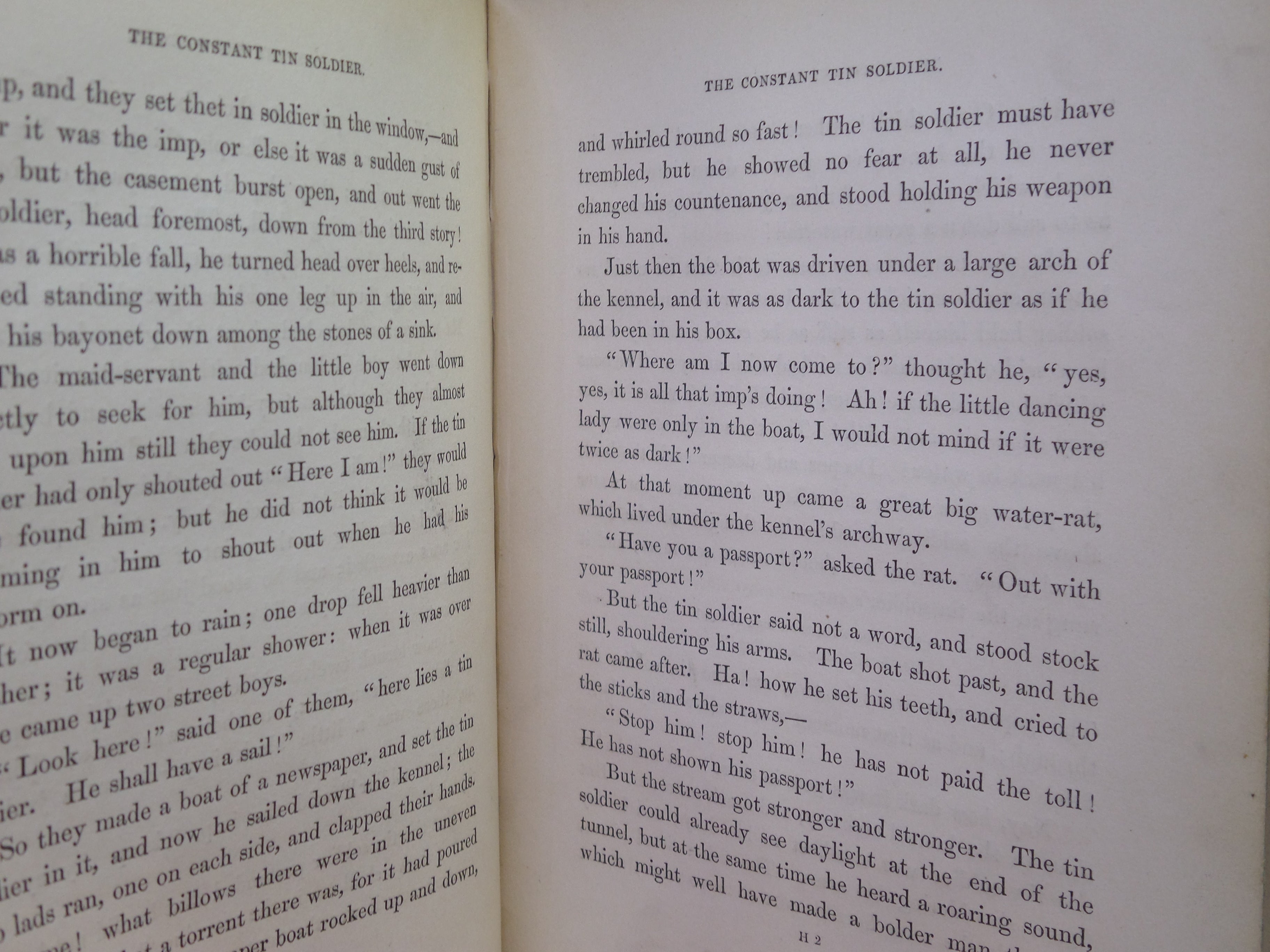 WONDERFUL STORIES FOR CHILDREN BY HANS CHRISTIAN ANDERSEN 1846 FIRST EDITION