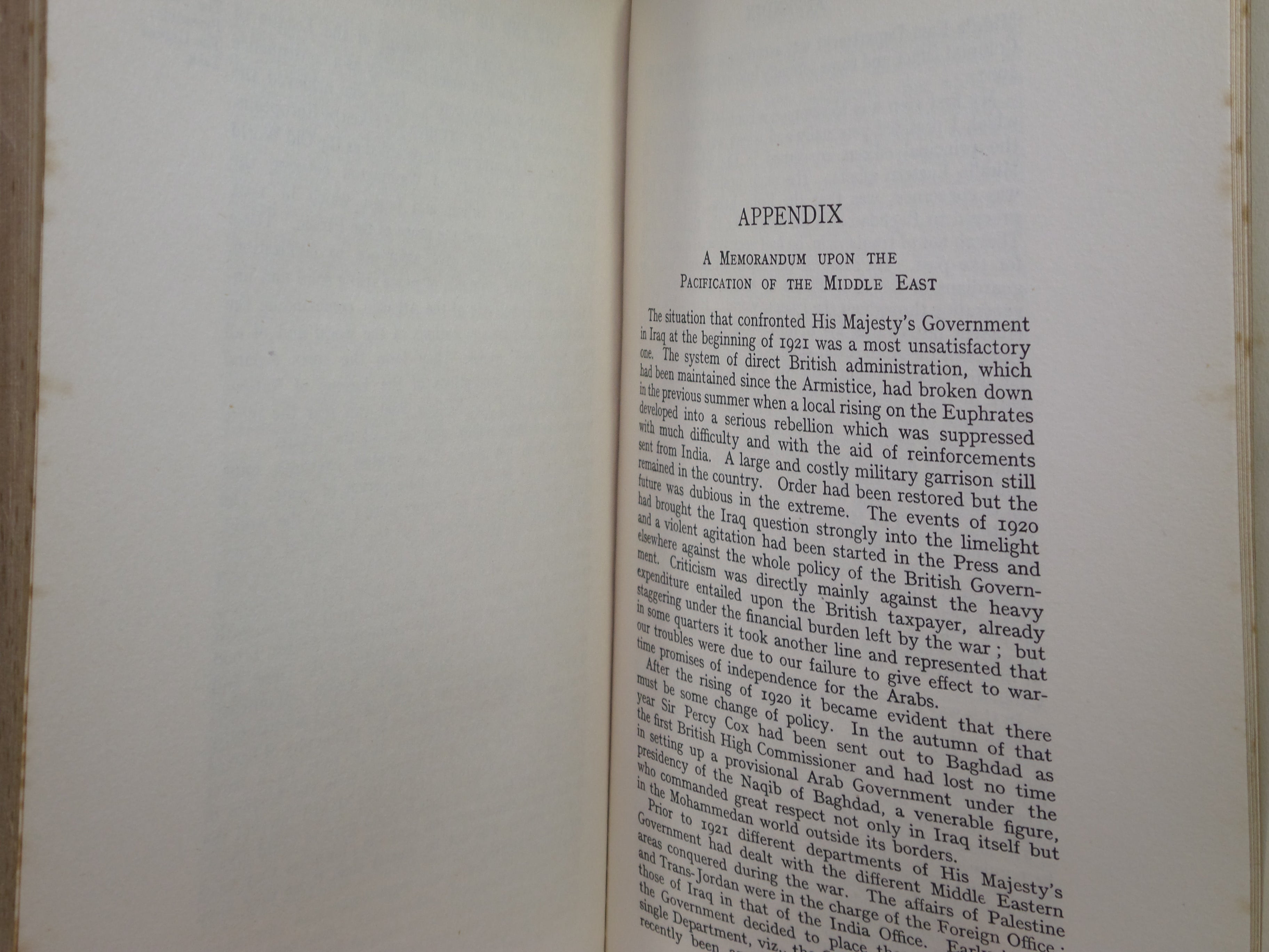 THE WORLD CRISIS: THE AFTERMATH BY WINSTON S. CHURCHILL 1929 LEATHER BINDING