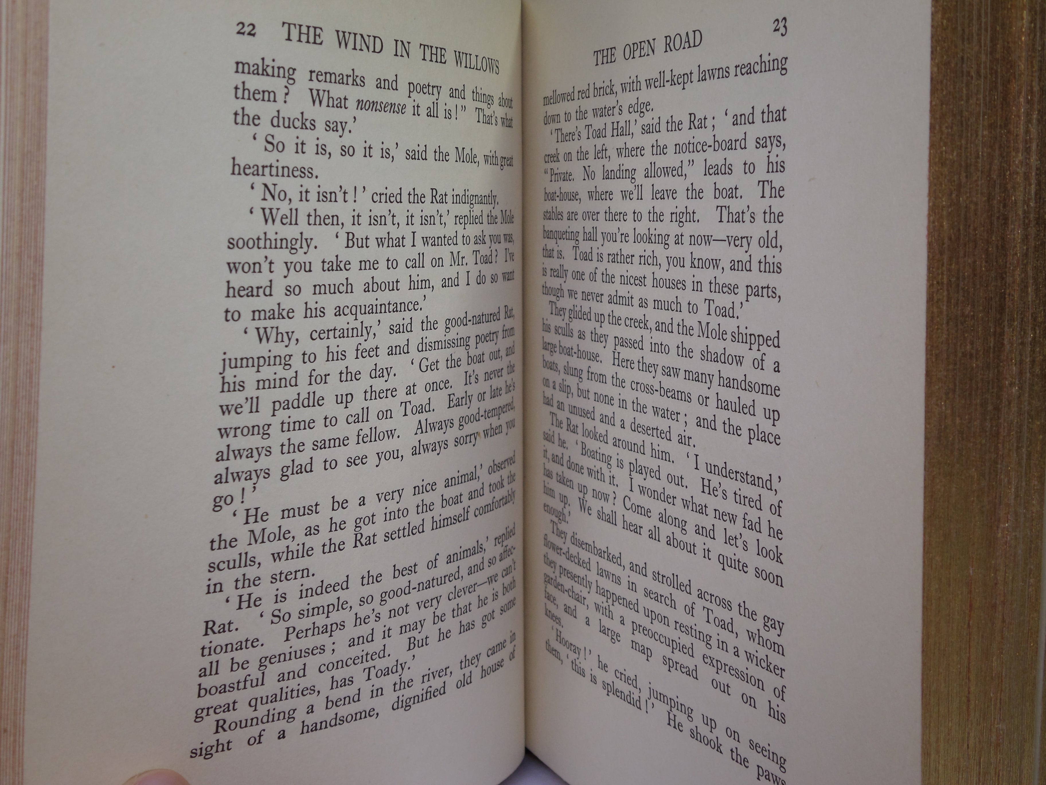 THE WIND IN THE WILLOWS 1927 KENNETH GRAHAME, BAYNTUN RIVIERE FINE BINDING