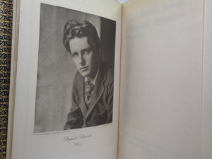 THE COLLECTED POEMS OF RUPERT BROOKE 1927 FINE OXFORD BINDING