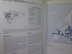 THE ATLAS OF EUROPEAN MAMMALS BY A.J. MITCHELL-JONES ET AL 1999 FIRST EDITION HARDCOVER