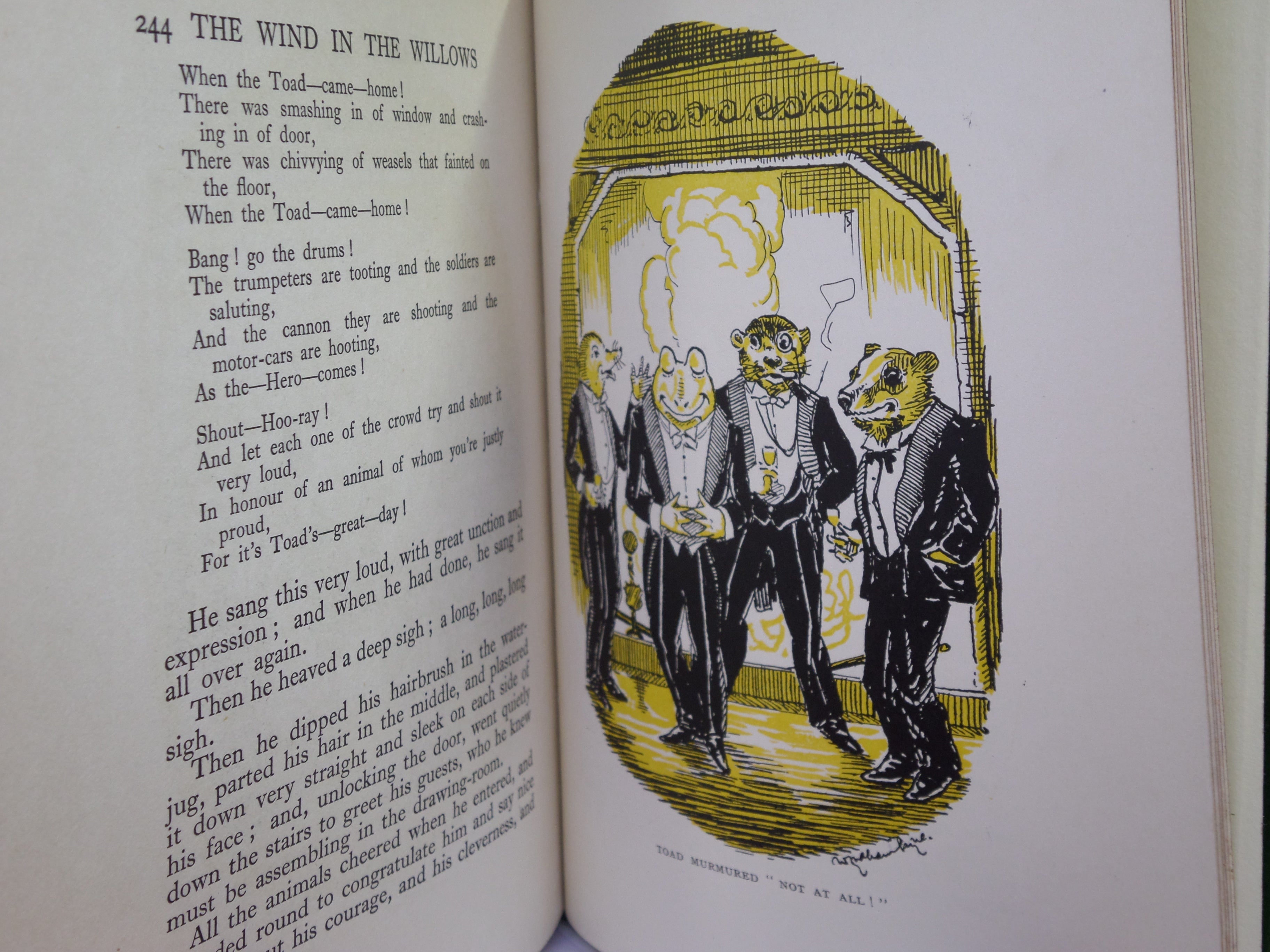 THE WIND IN THE WILLOWS 1927 KENNETH GRAHAME, BAYNTUN RIVIERE FINE BINDING