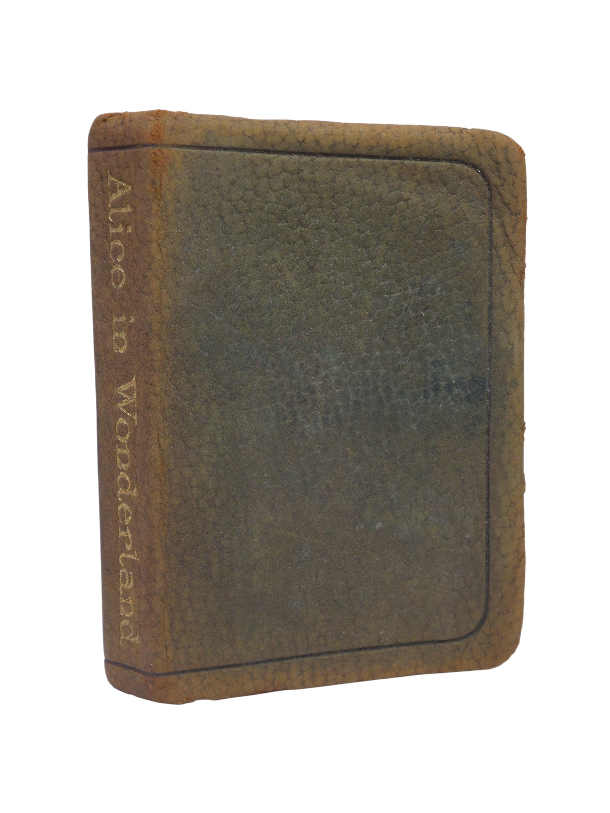 ALICE IN WONDERLAND BY LEWIS CARROLL C. 1910 LANGHAM BOOKLETS MINIATURE EDITION