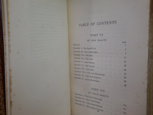 MODERN PAINTERS BY JOHN RUSKIN 1903-04 FINELY BOUND IN SIX VOLUMES BY HATCHARDS