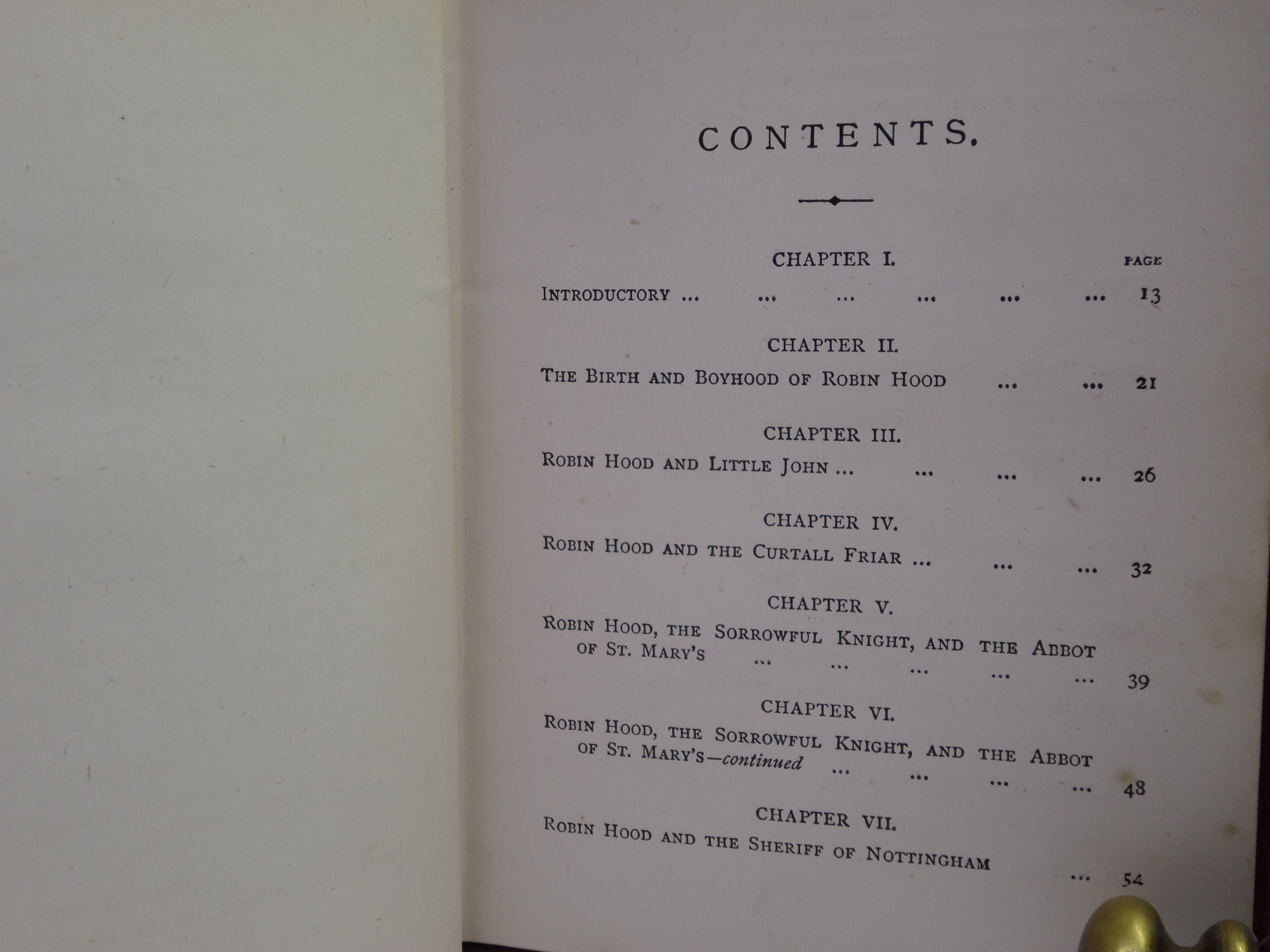 THE STORY OF ROBIN HOOD BY WILLIAM HEATON C. 1870 THIRD EDITION ILLUSTRATED