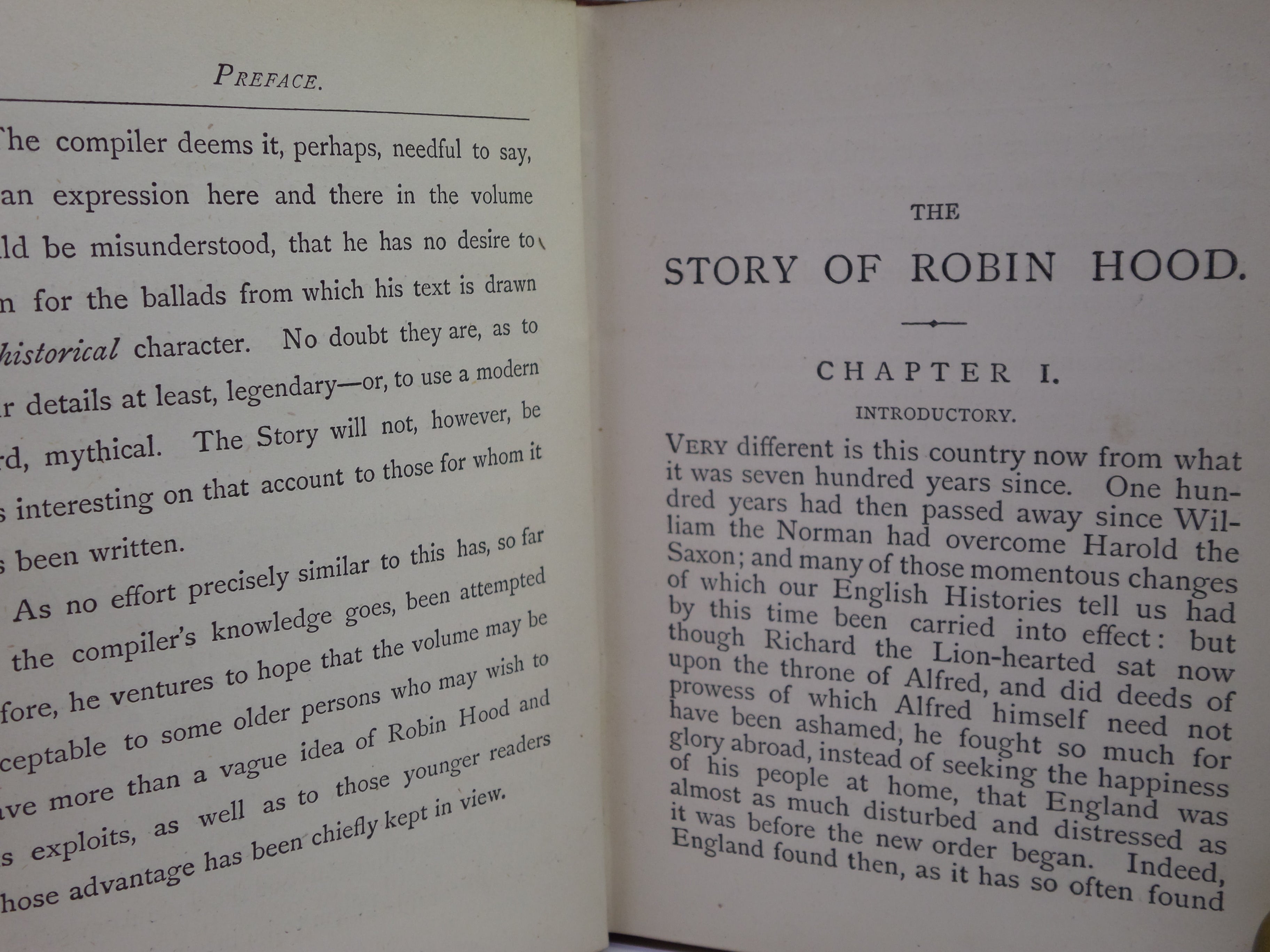 THE STORY OF ROBIN HOOD BY WILLIAM HEATON C. 1870 THIRD EDITION ILLUSTRATED