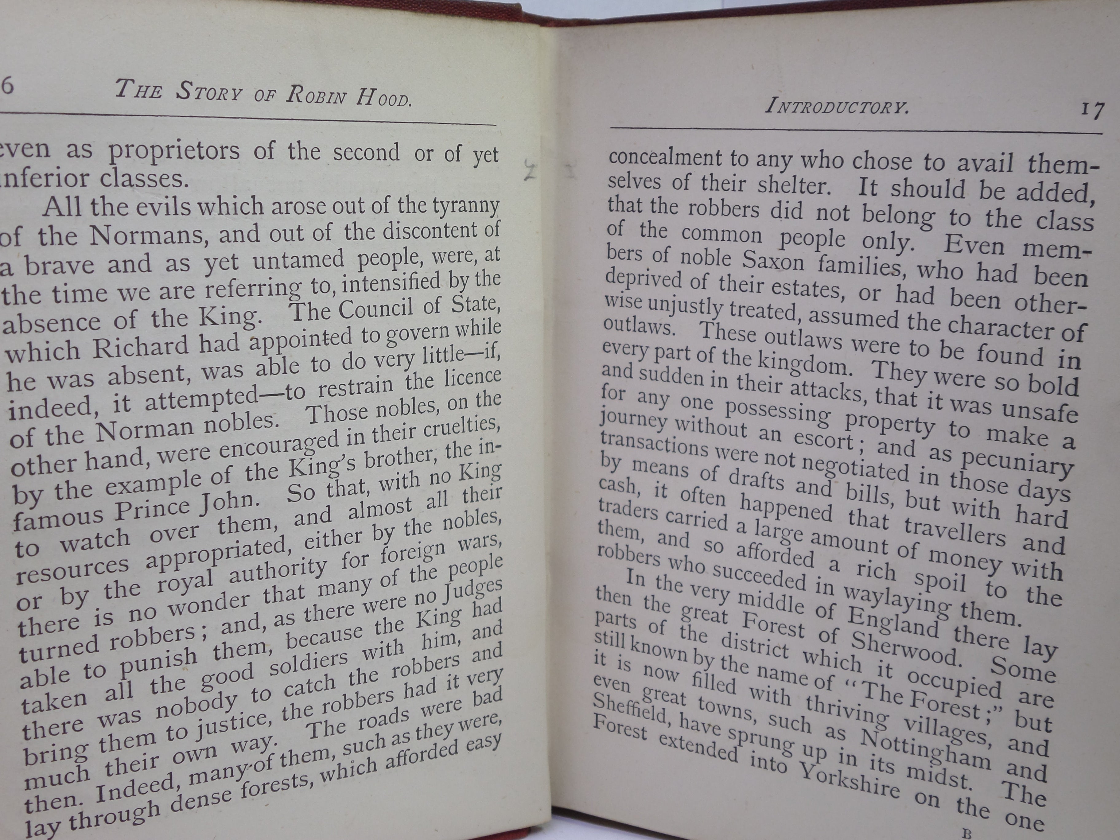 THE STORY OF ROBIN HOOD BY WILLIAM HEATON C. 1870 THIRD EDITION ILLUSTRATED