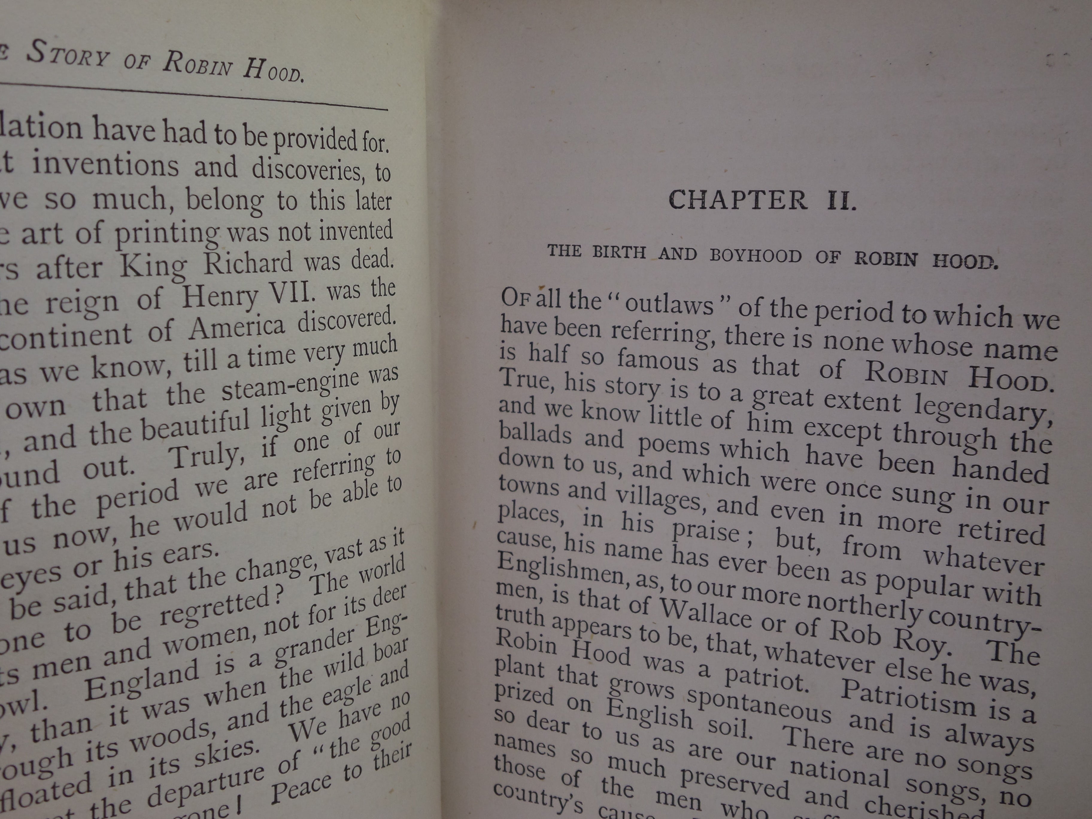 THE STORY OF ROBIN HOOD BY WILLIAM HEATON C. 1870 THIRD EDITION ILLUSTRATED
