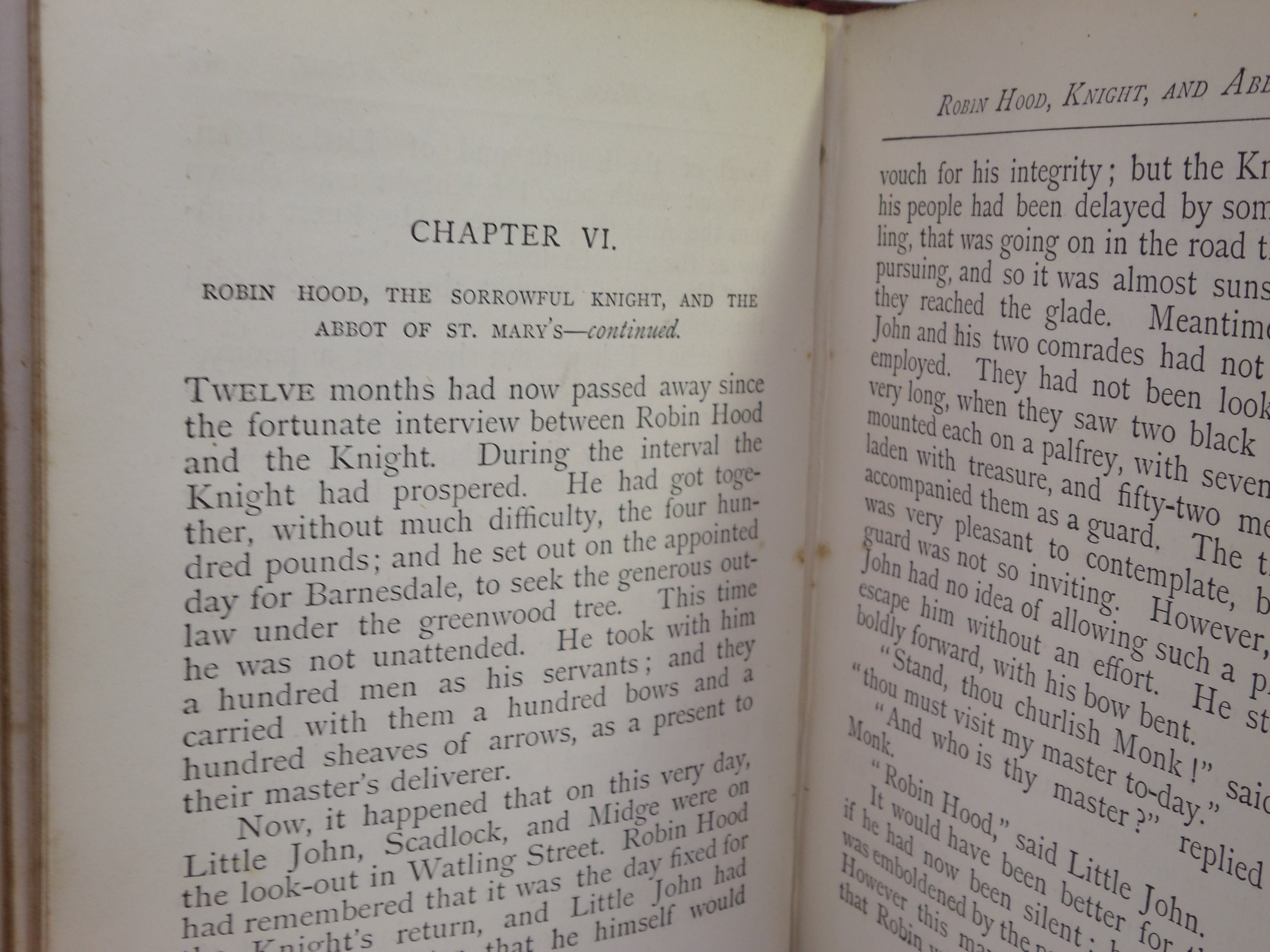THE STORY OF ROBIN HOOD BY WILLIAM HEATON C. 1870 THIRD EDITION ILLUSTRATED