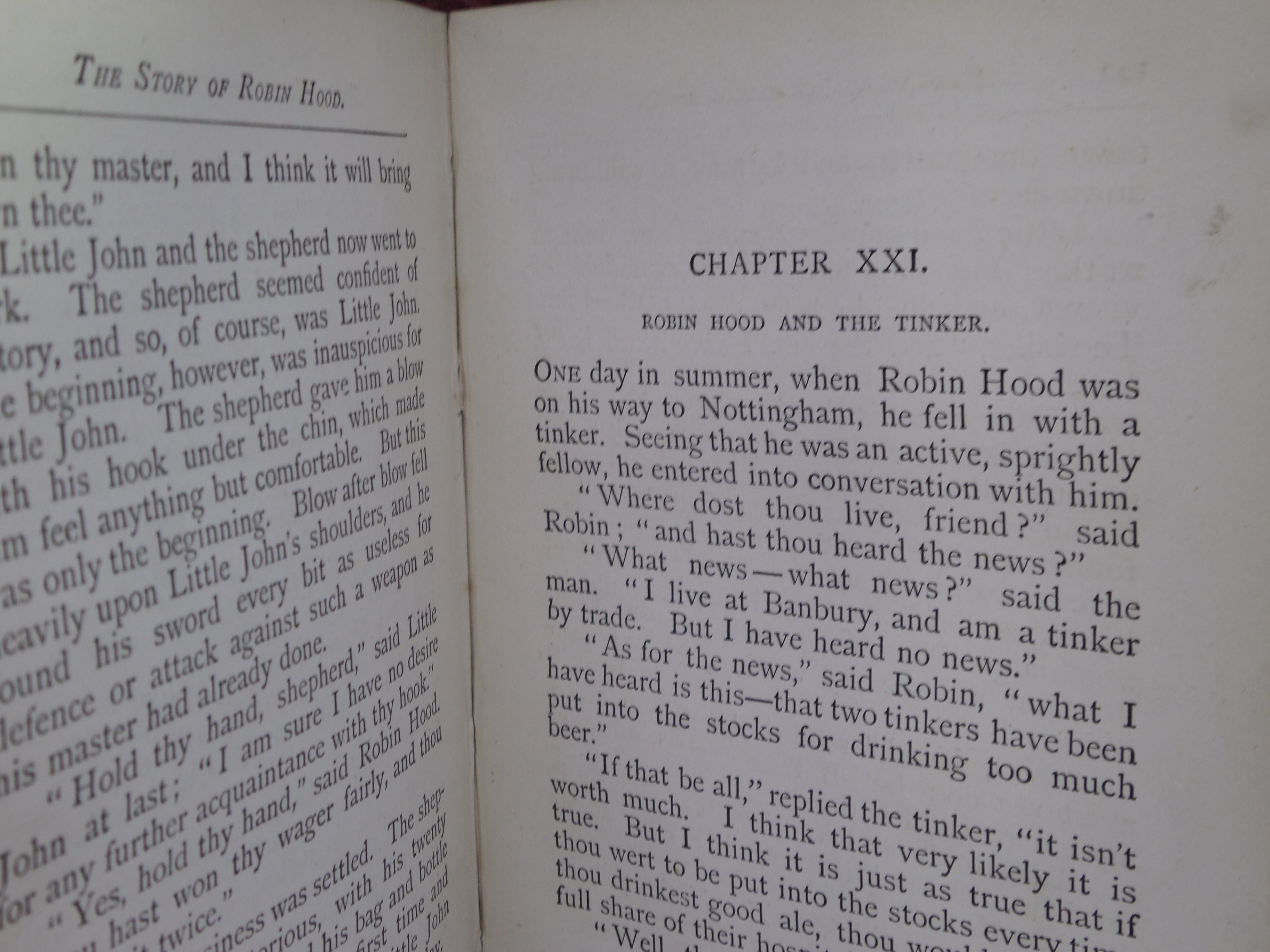 THE STORY OF ROBIN HOOD BY WILLIAM HEATON C. 1870 THIRD EDITION ILLUSTRATED