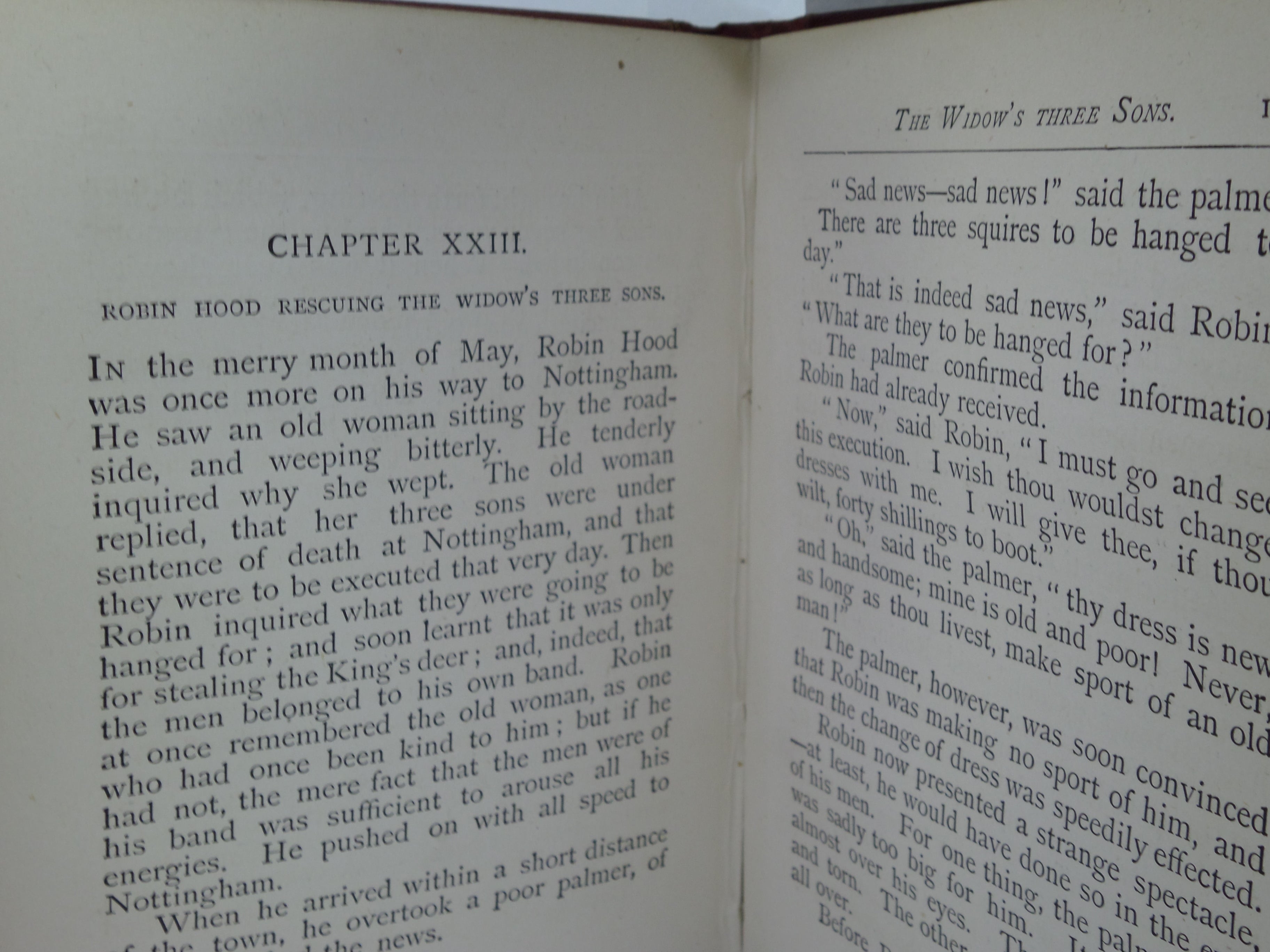 THE STORY OF ROBIN HOOD BY WILLIAM HEATON C. 1870 THIRD EDITION ILLUSTRATED