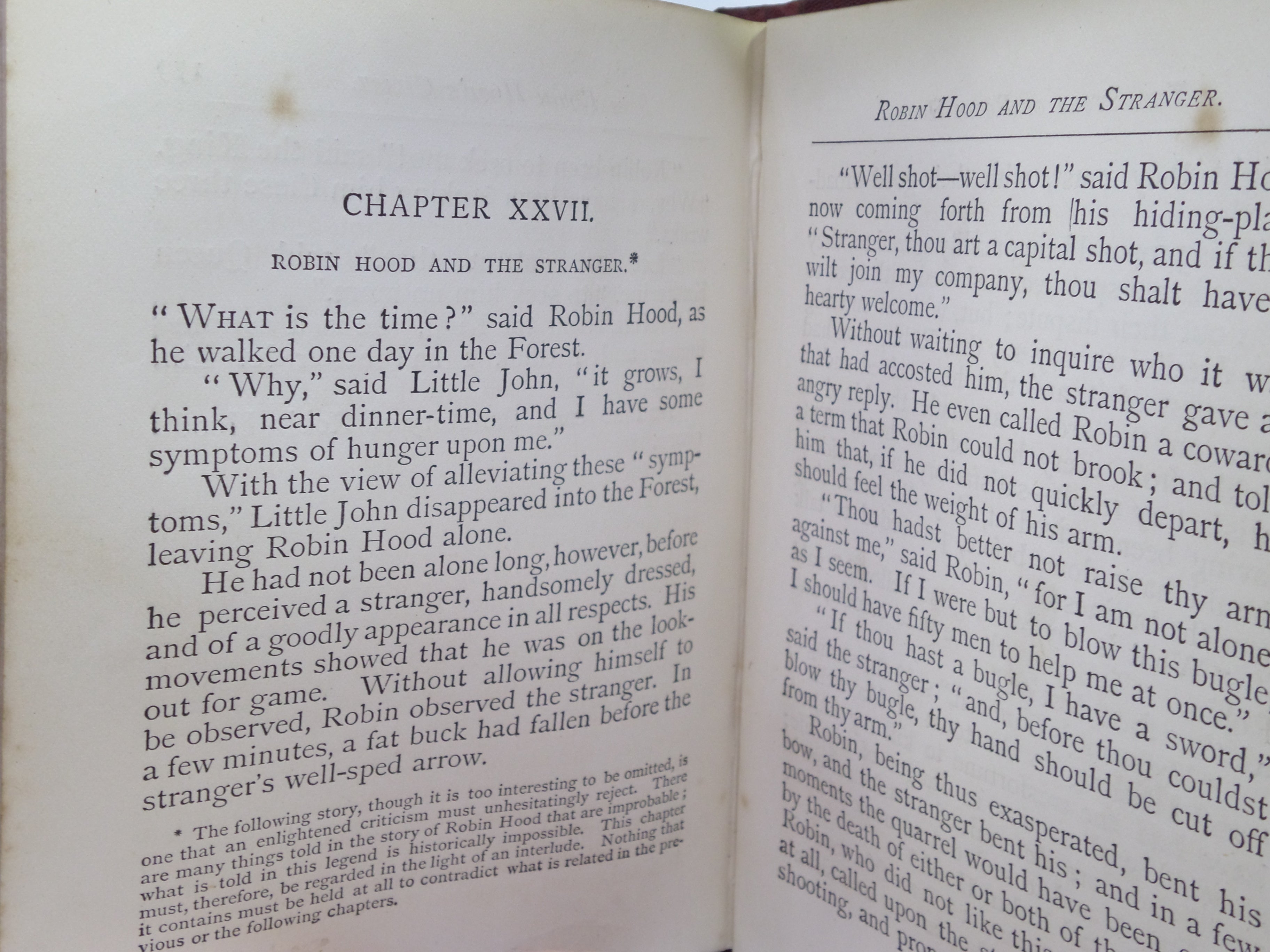 THE STORY OF ROBIN HOOD BY WILLIAM HEATON C. 1870 THIRD EDITION ILLUSTRATED